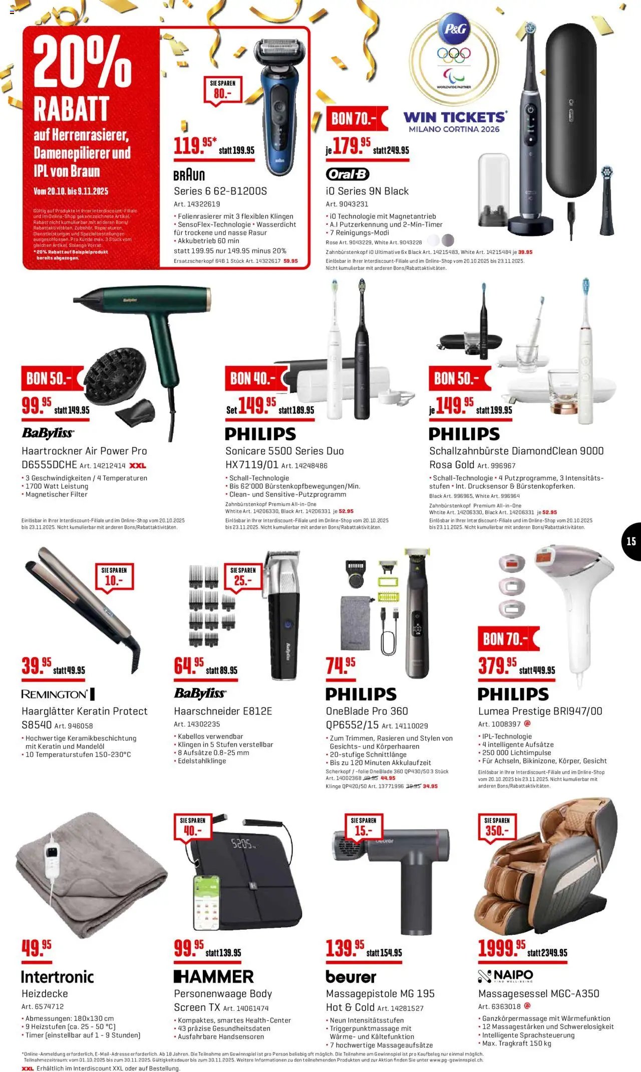 Interdiscount Aktionen (2025-10-20 - 2025-11-09) | 15