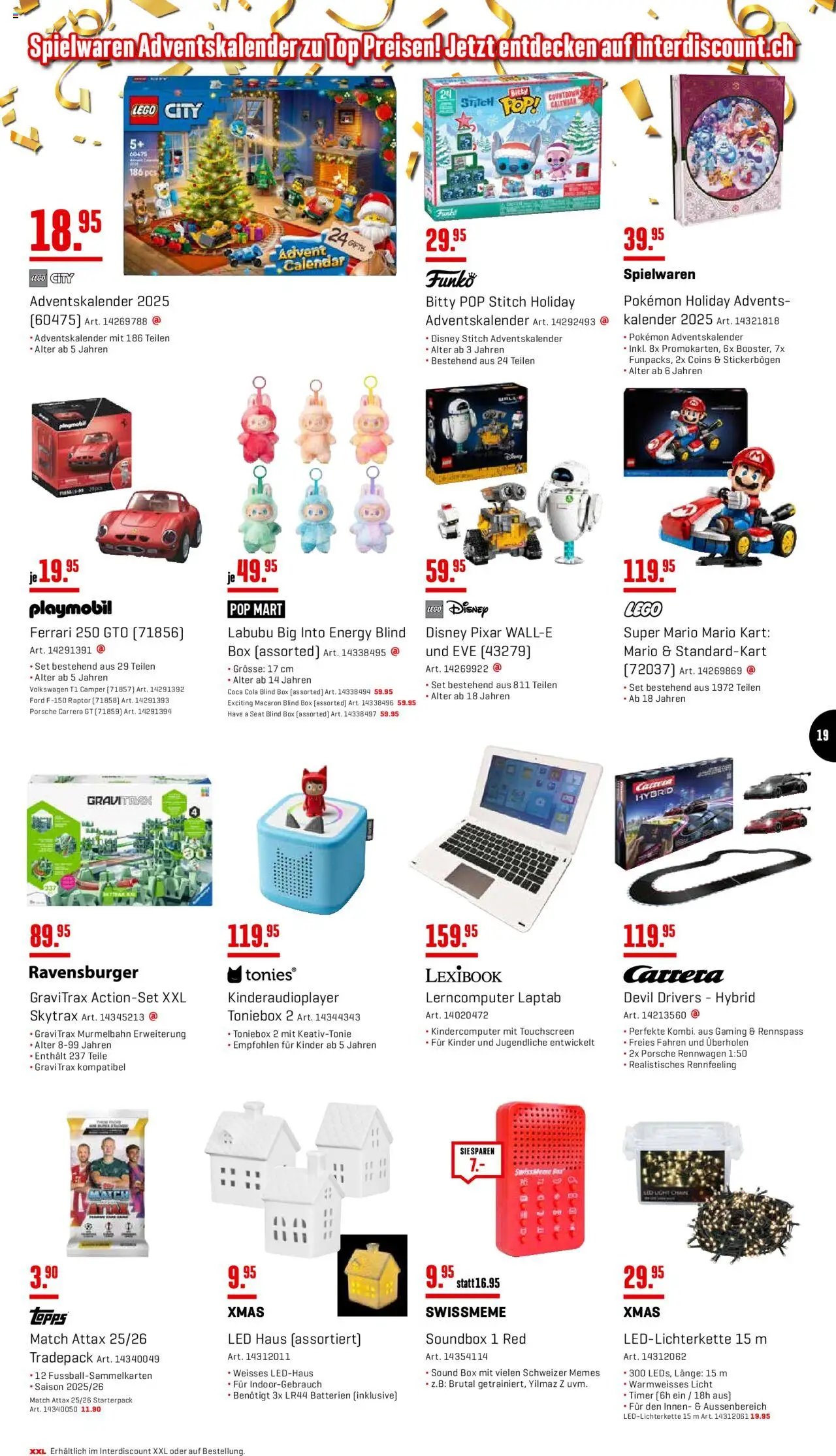 Interdiscount Aktionen (2025-10-20 - 2025-11-09) | 19