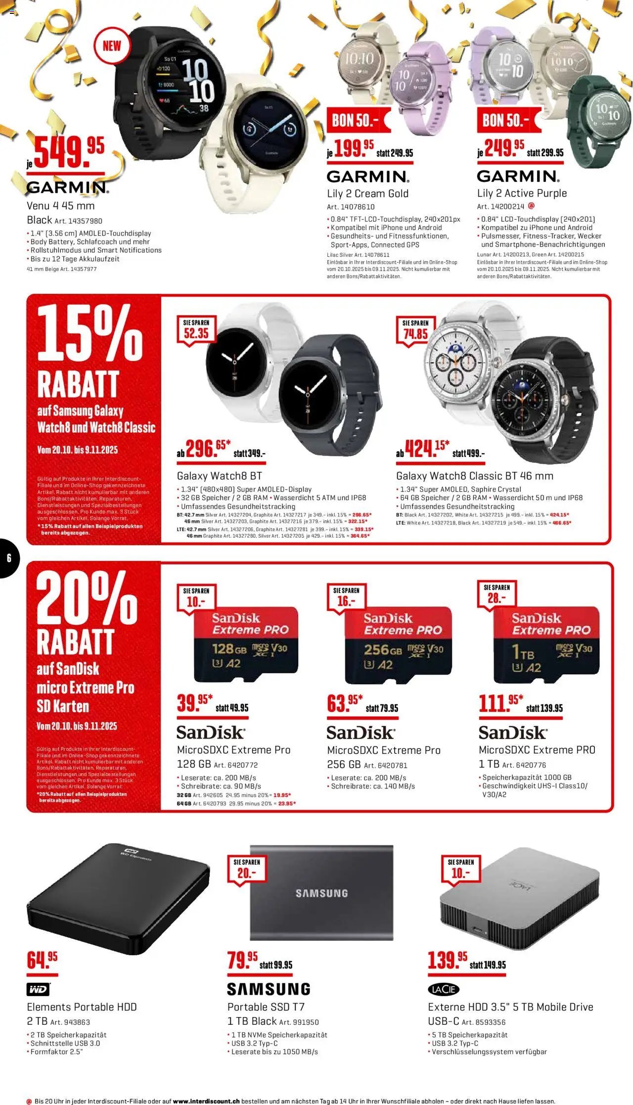 Interdiscount Aktionen (2025-10-20 - 2025-11-09) | 6