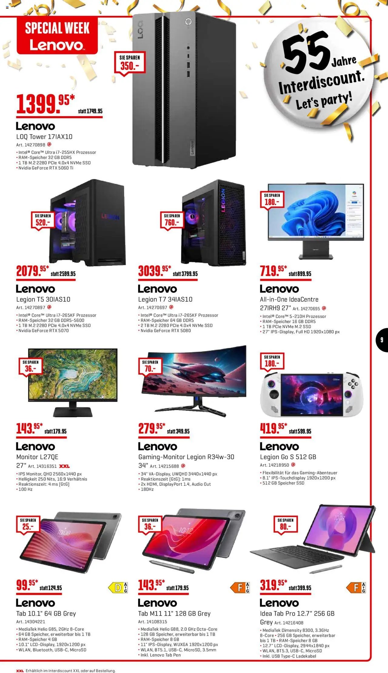 Interdiscount Aktionen (2025-10-20 - 2025-11-09) | 9