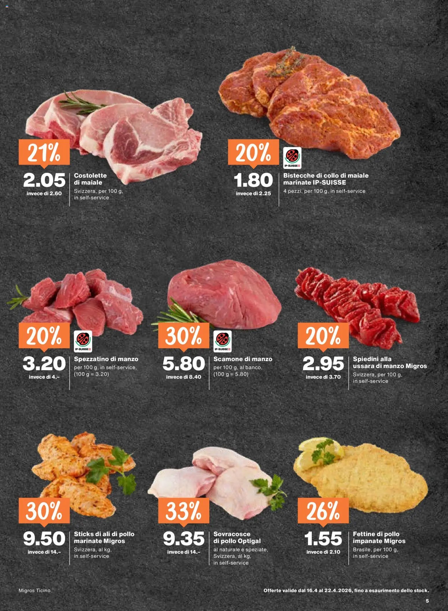 Migros aktionen IT (2026-04-16 - 2026-04-22)