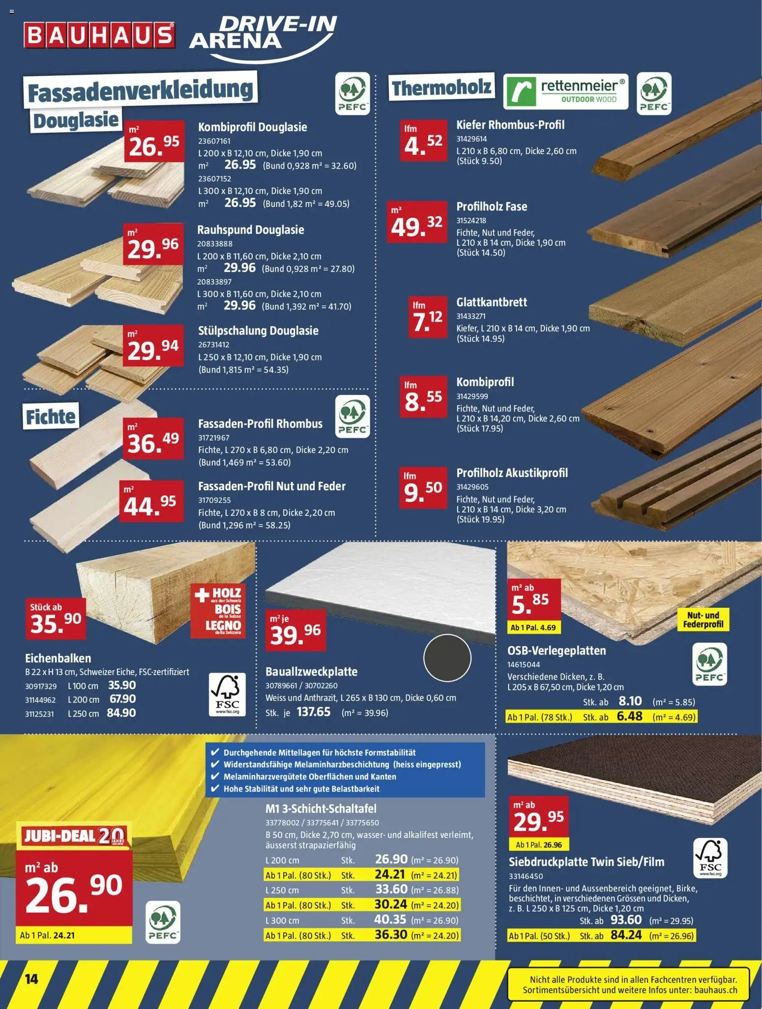 Bauhaus Aktionen (2026-02-23 - 2026-03-29) | 14