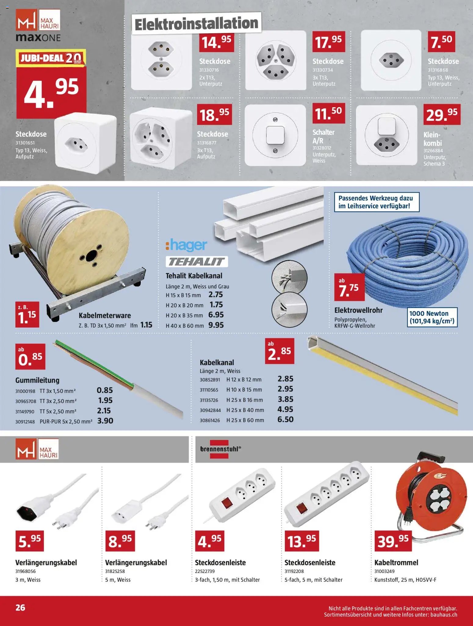 Bauhaus Aktionen (2026-02-23 - 2026-03-29) | 26