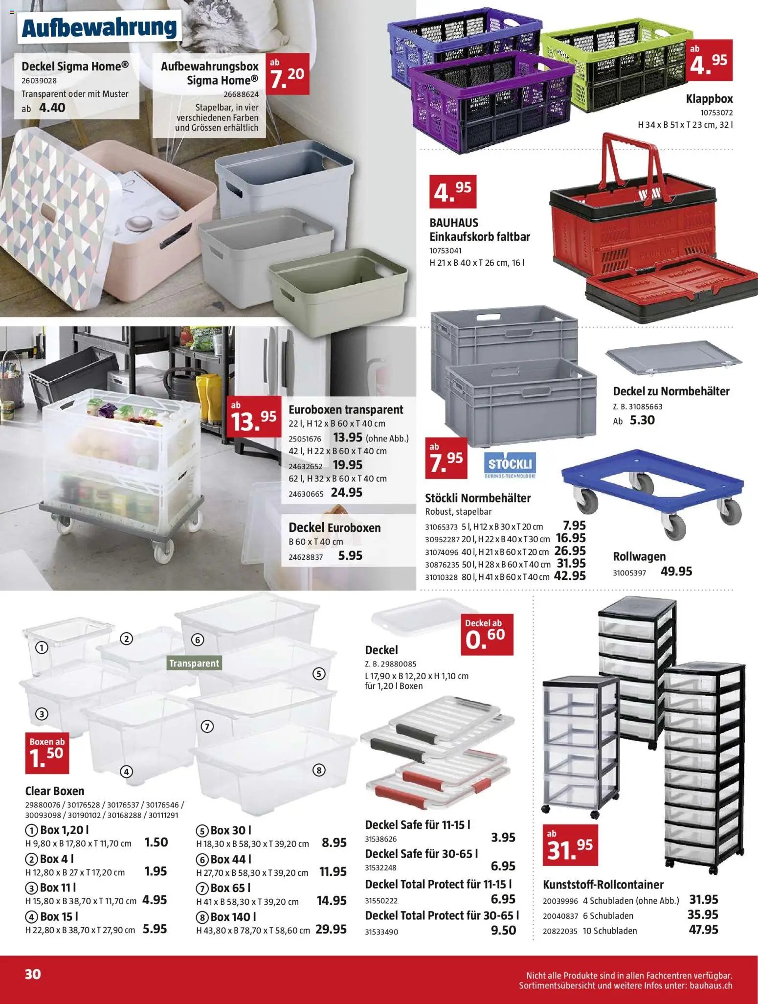 Bauhaus Aktionen (2026-02-23 - 2026-03-29) | 30