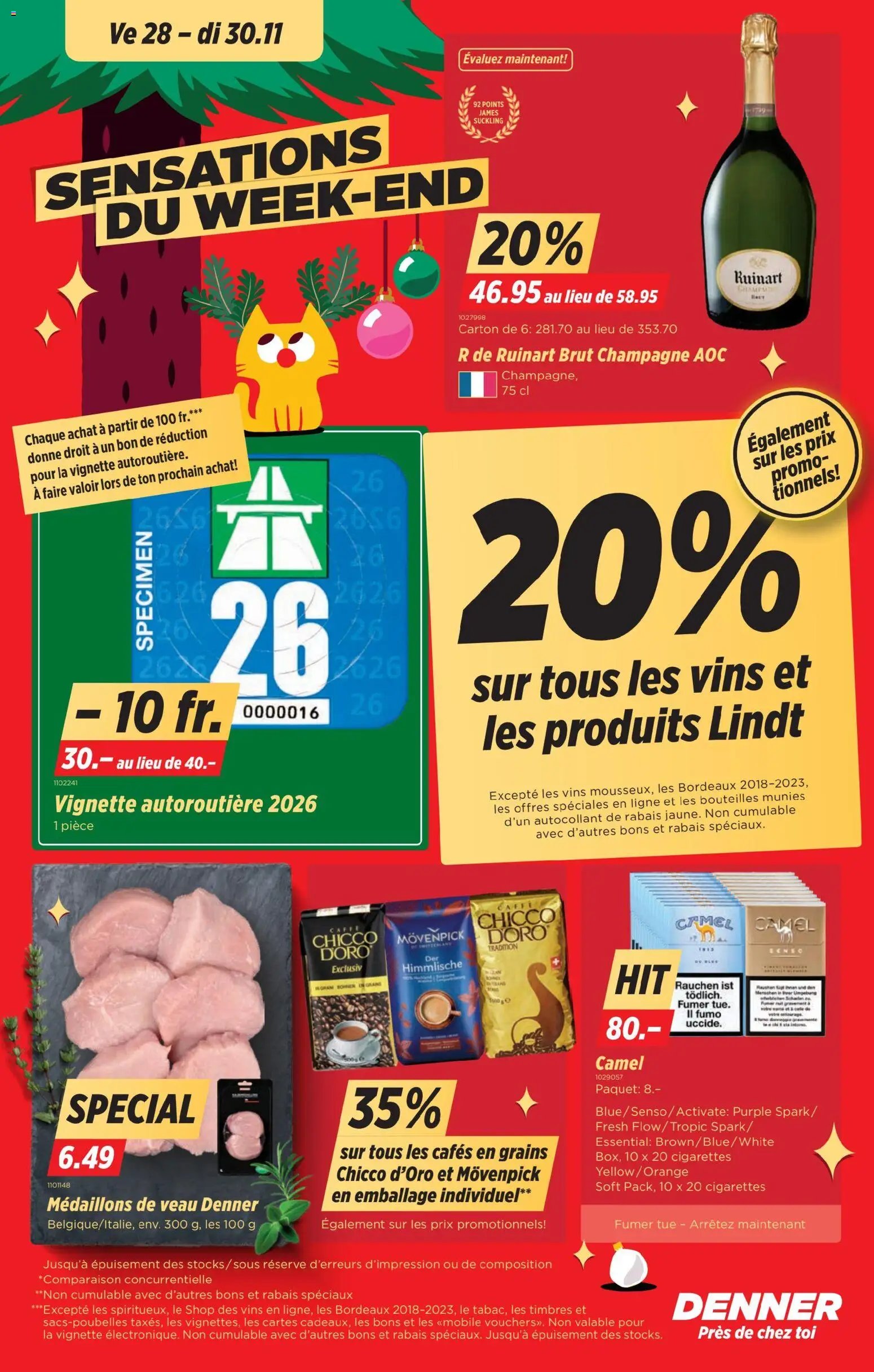 Denner Aktionen FR (2025-11-25 - 2025-12-01) | 24