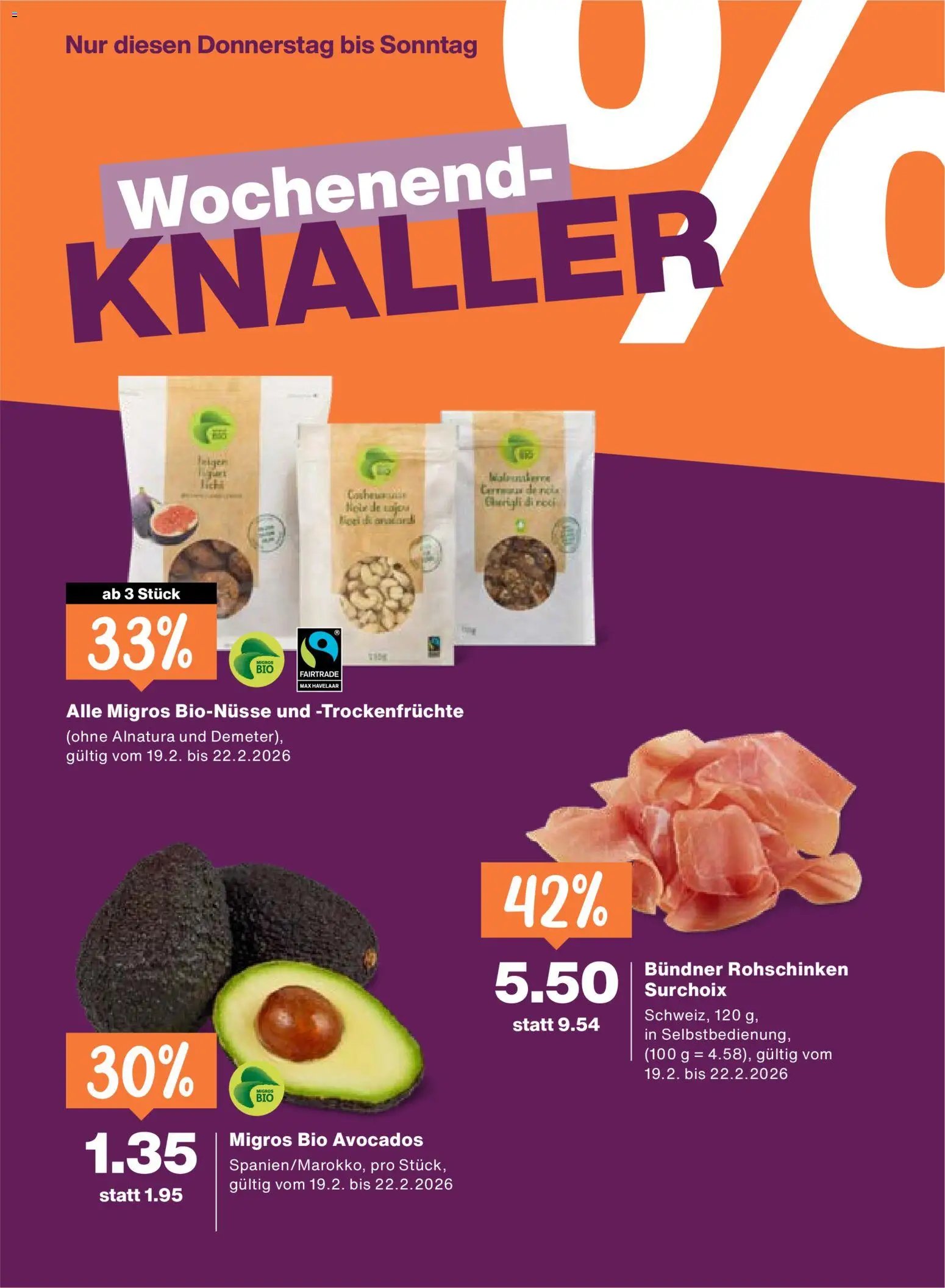 Migros Aktionen (2026-02-19 - 2026-02-25)