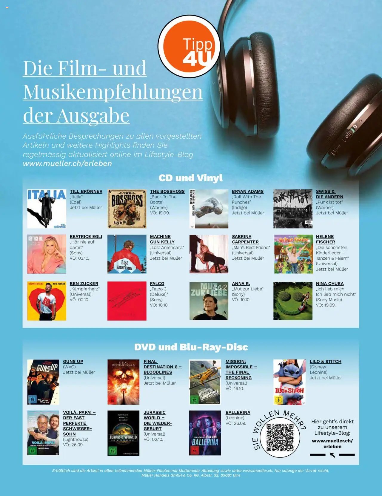 Müller Magazin (2025-09-12 - 2025-10-31)