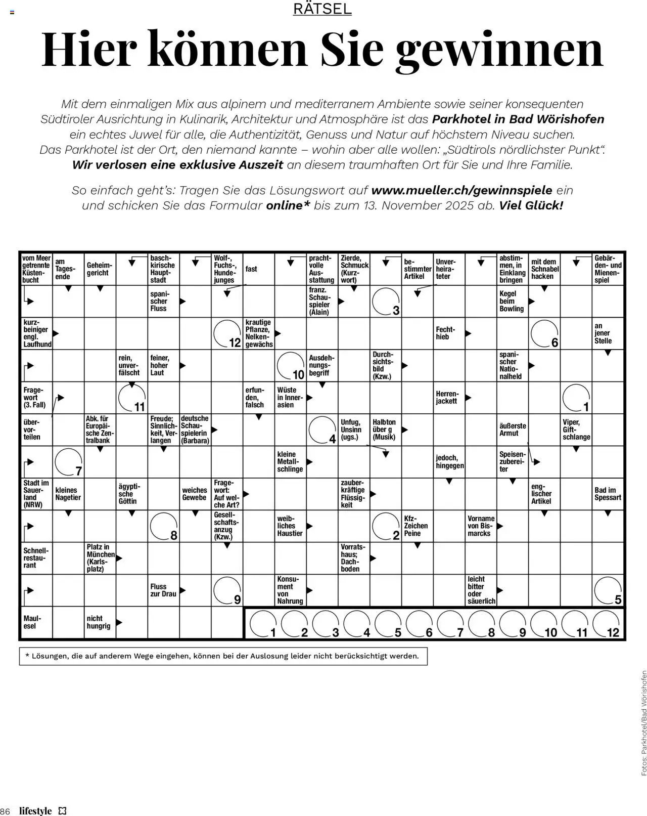 Müller Magazin (2025-09-12 - 2025-10-31)