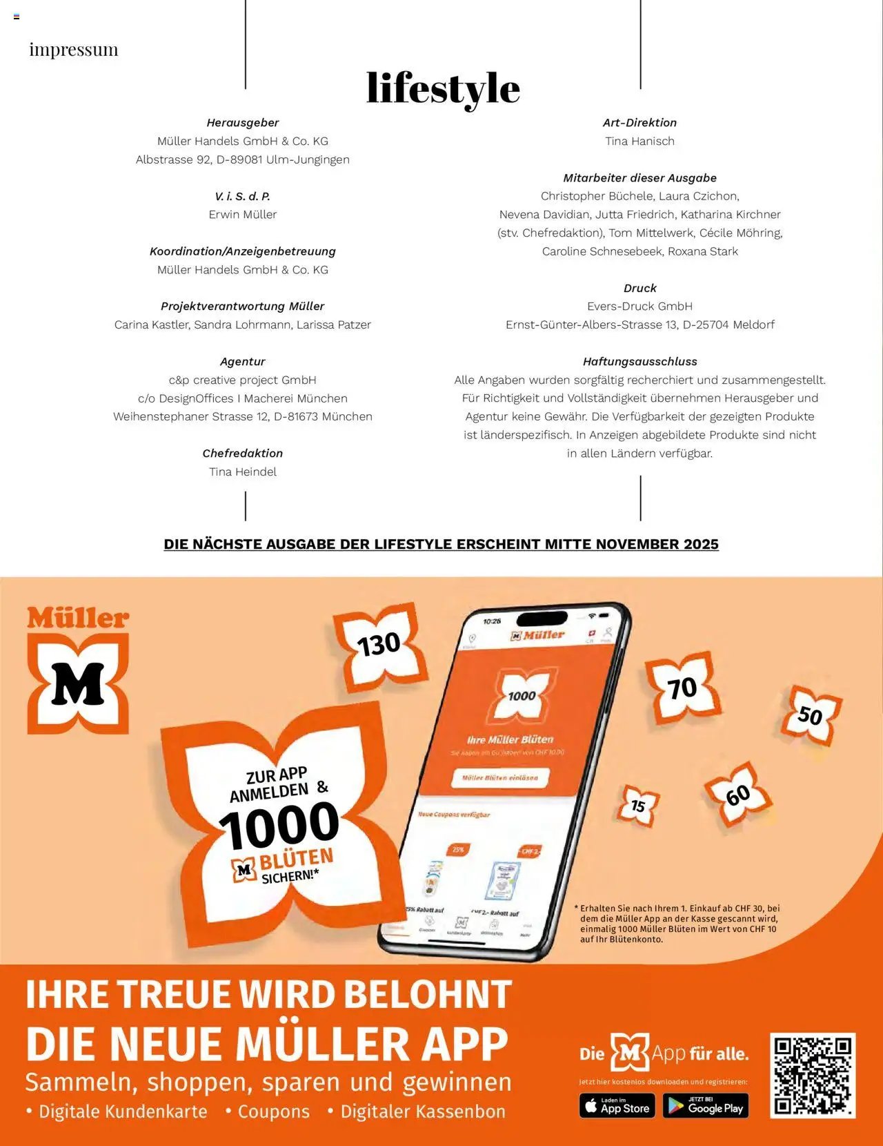Müller Magazin (2025-09-12 - 2025-10-31)