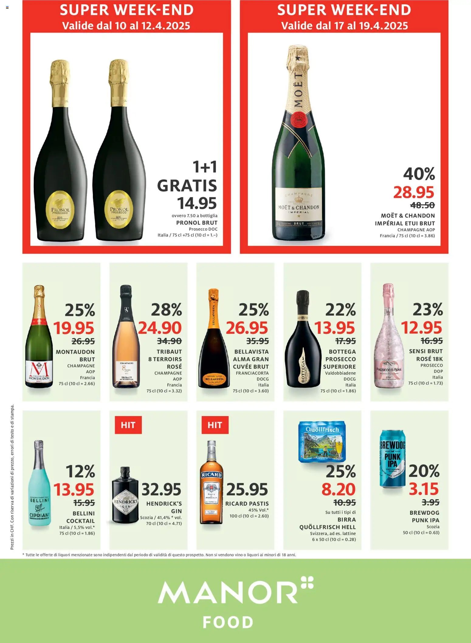 Manor aktionen IT (2026-04-08 - 2026-04-14)