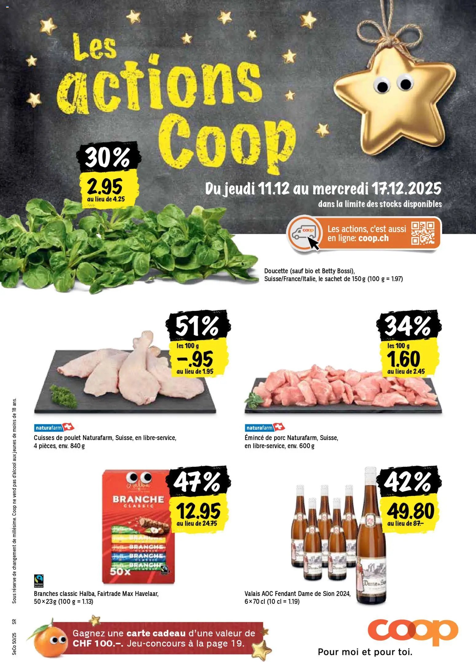 Coop - Les actions de la semaine (2025-12-11 - 2025-12-17) | 1