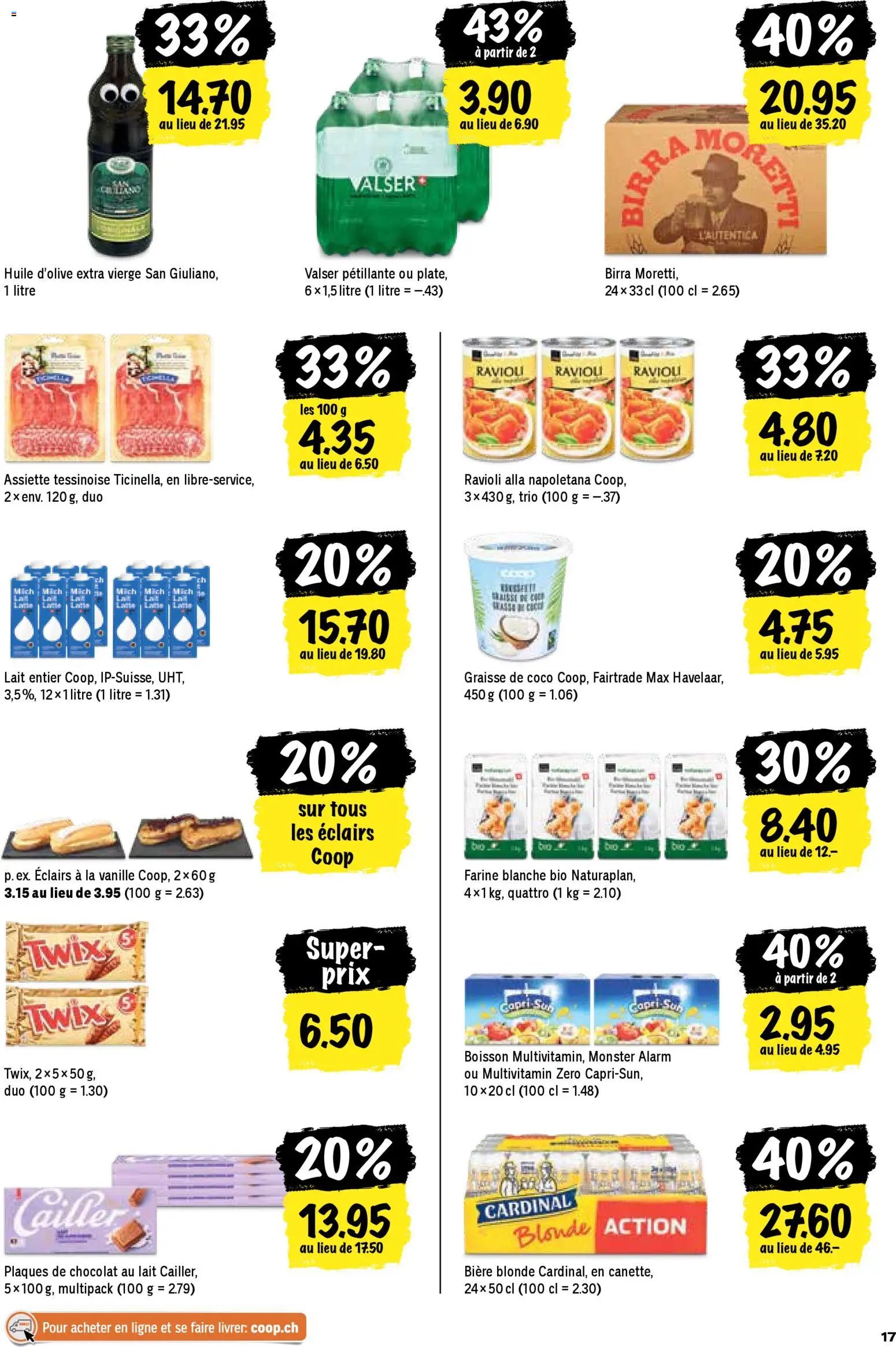 Coop - Les actions de la semaine (2025-12-11 - 2025-12-17) | 17