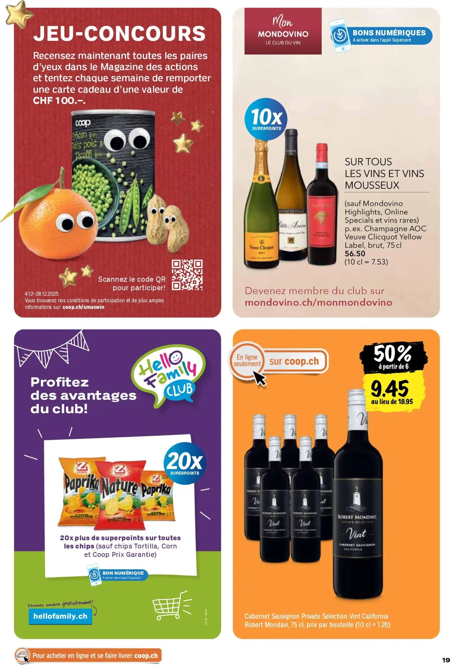 Coop - Les actions de la semaine (2025-12-11 - 2025-12-17) | 19