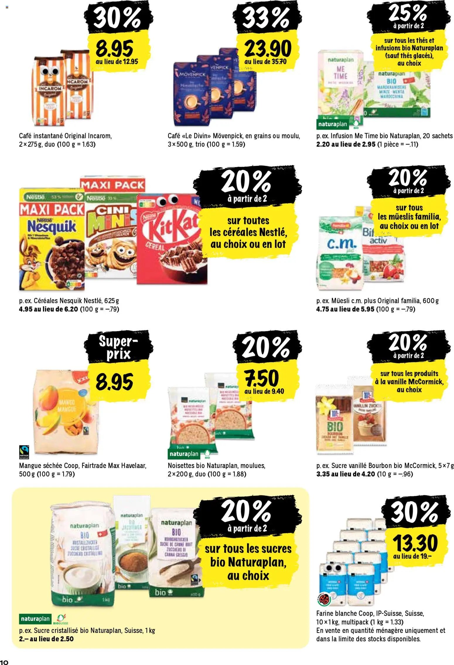 Coop - Les actions de la semaine (2025-12-11 - 2025-12-17) | 10