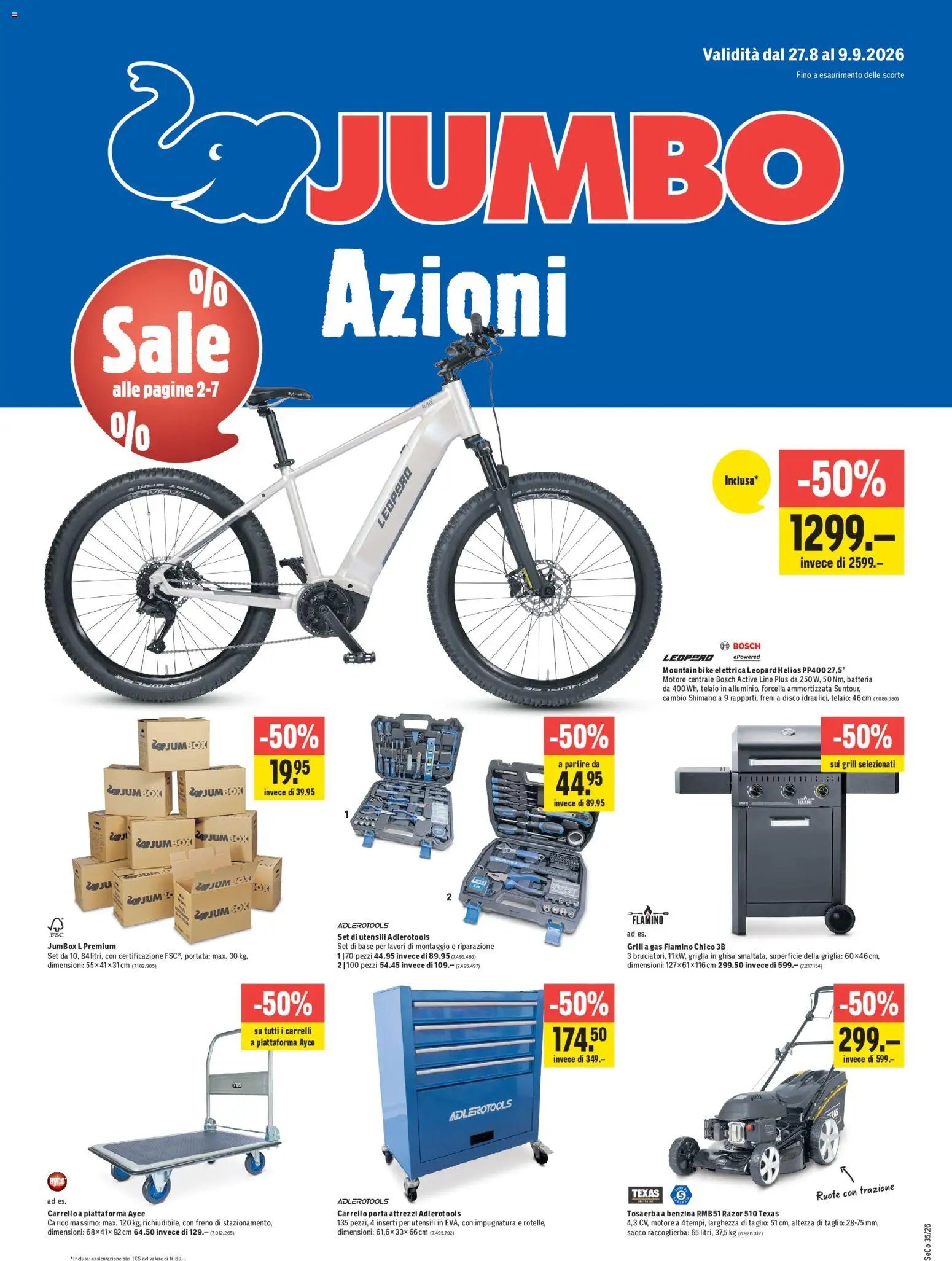 Jumbo aktionen IT
