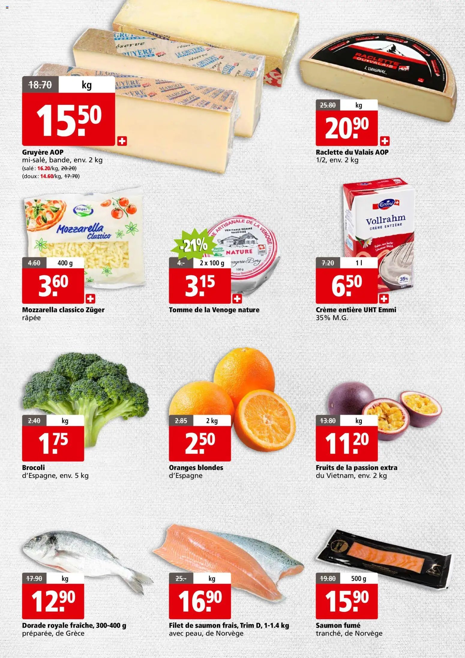 Aligro Aktionen Business Chavannes, Matran, Genève, Sion (2026-02-23 - 2026-02-28)