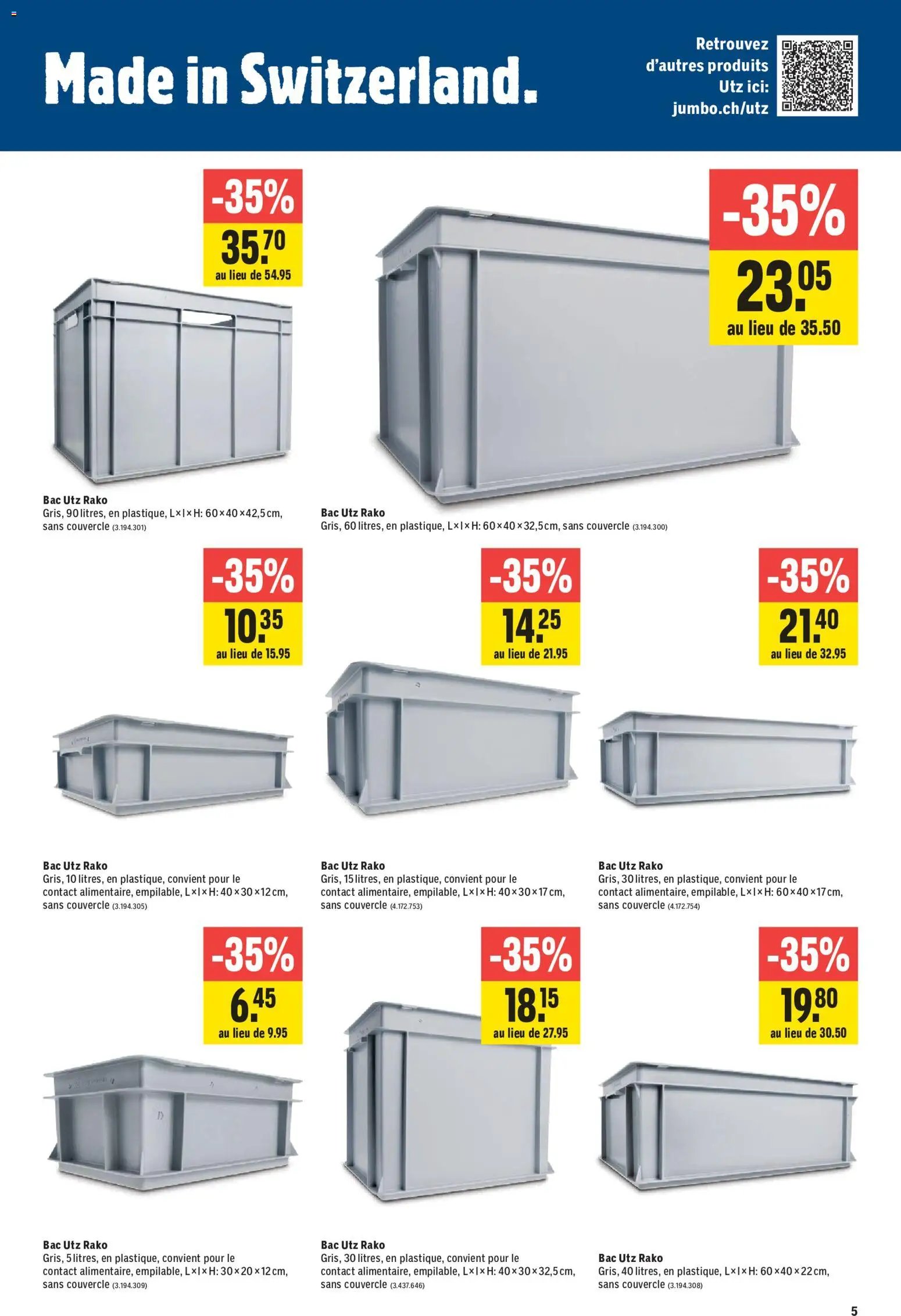Jumbo aktionen FR
