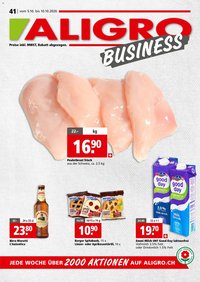 Aligro aktionen Business Schlieren, Gossau SG, Frauenfeld, Rapperswil-Jona, Sargans, Bern
