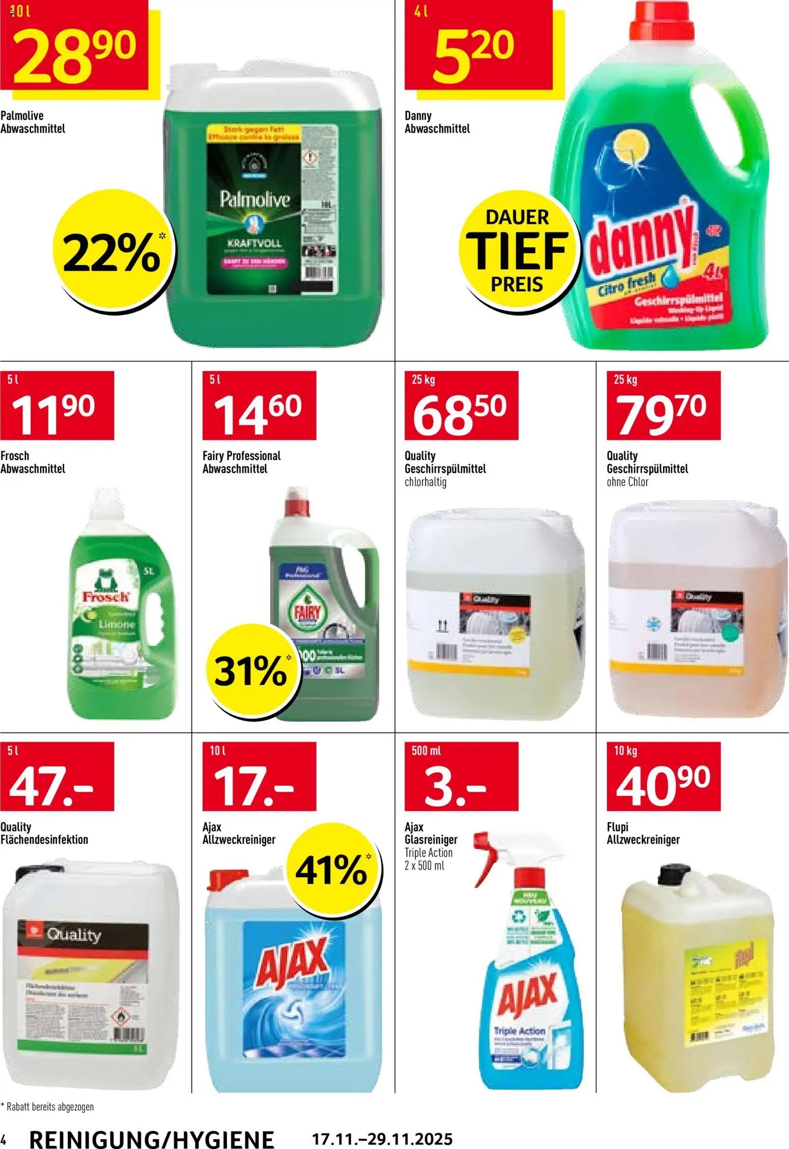 Prodega Aktionen Reinigung (2025-11-17 - 2025-11-29) | 4