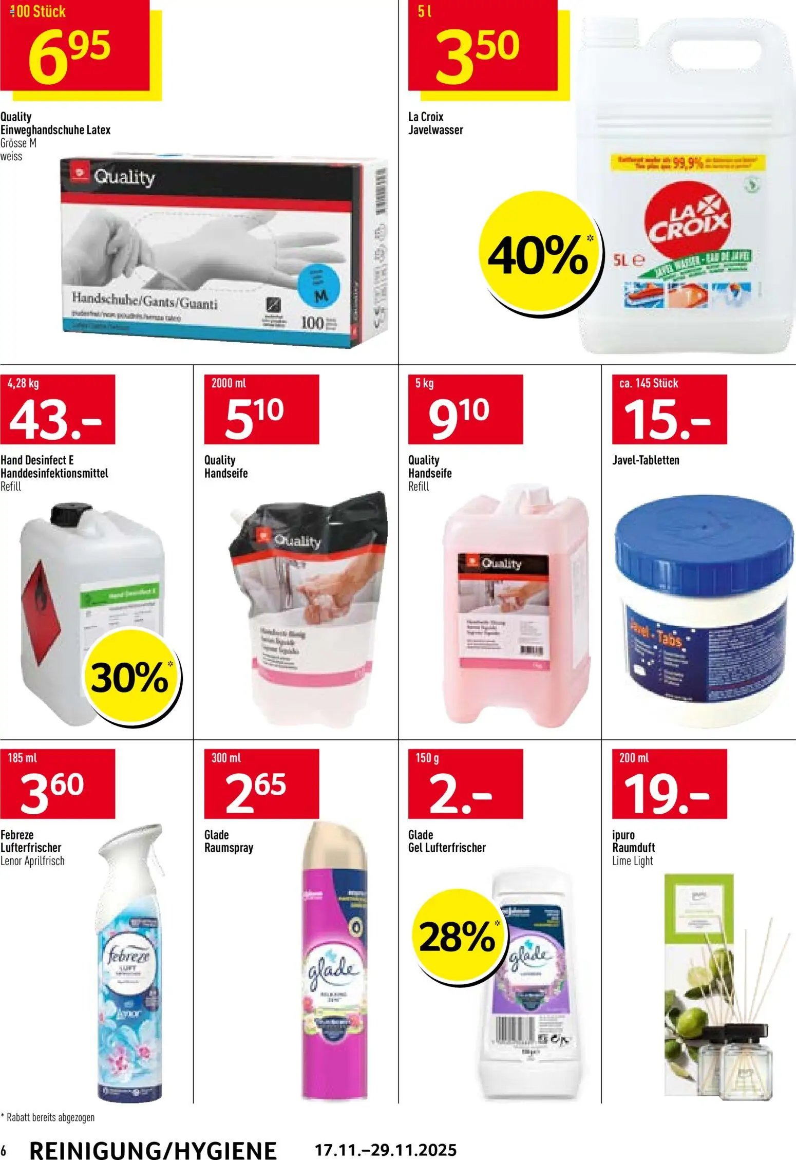Prodega Aktionen Reinigung (2025-11-17 - 2025-11-29) | 6