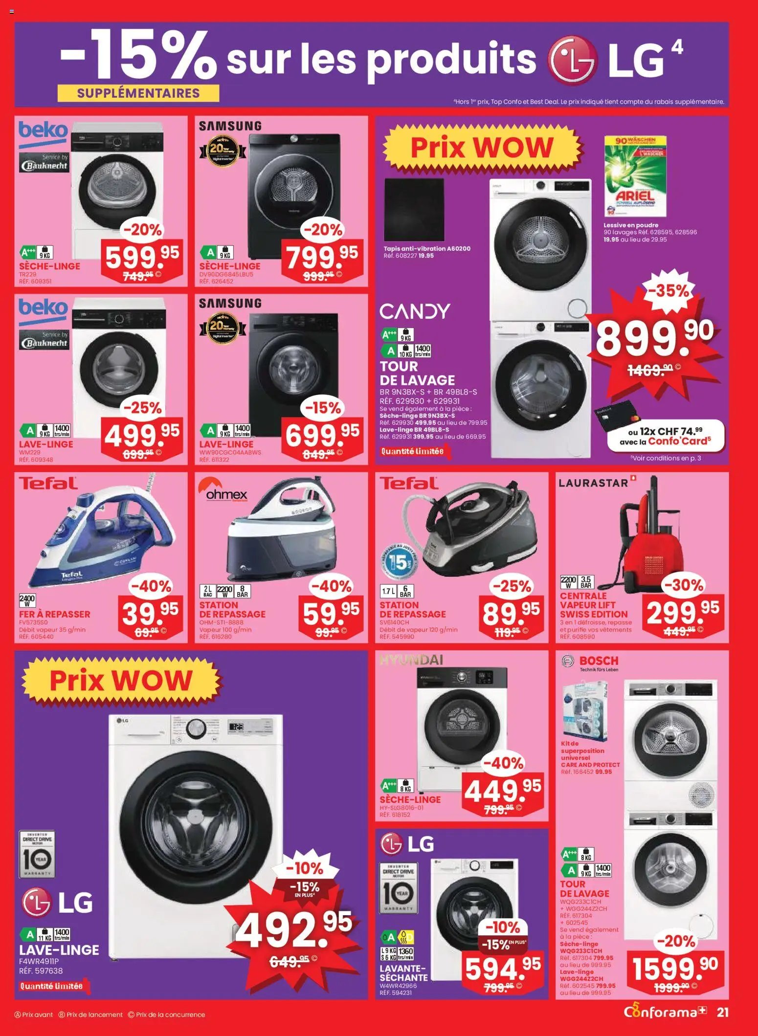 Conforama aktionen FR (2026-03-25 - 2026-04-07) | 21