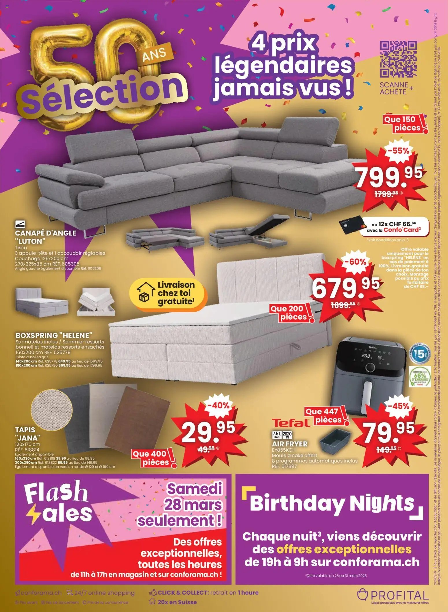 Conforama aktionen FR (2026-03-25 - 2026-04-07) | 24