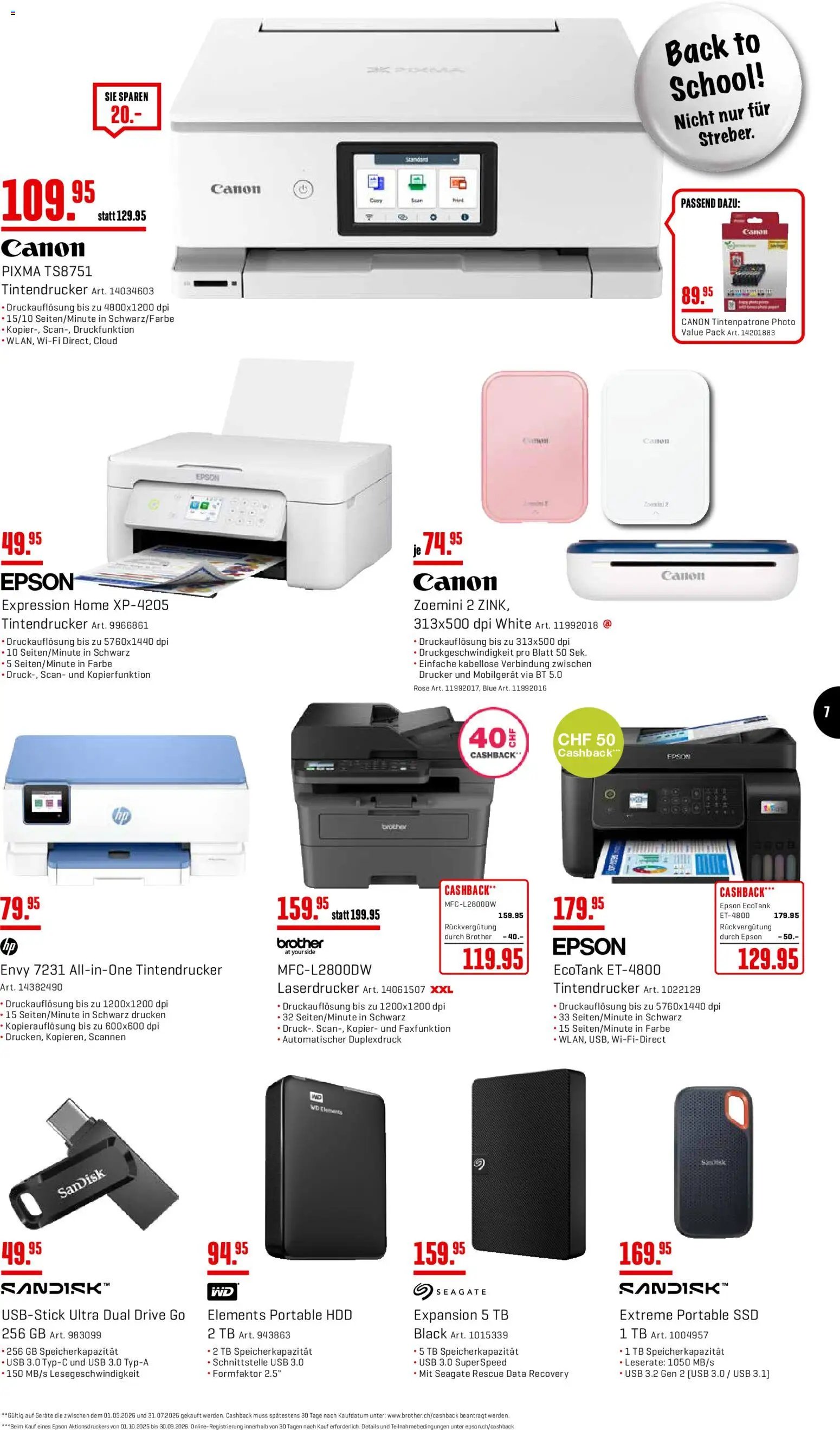 Interdiscount aktionen Back to school