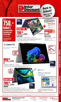 Interdiscount aktionen Back to school
