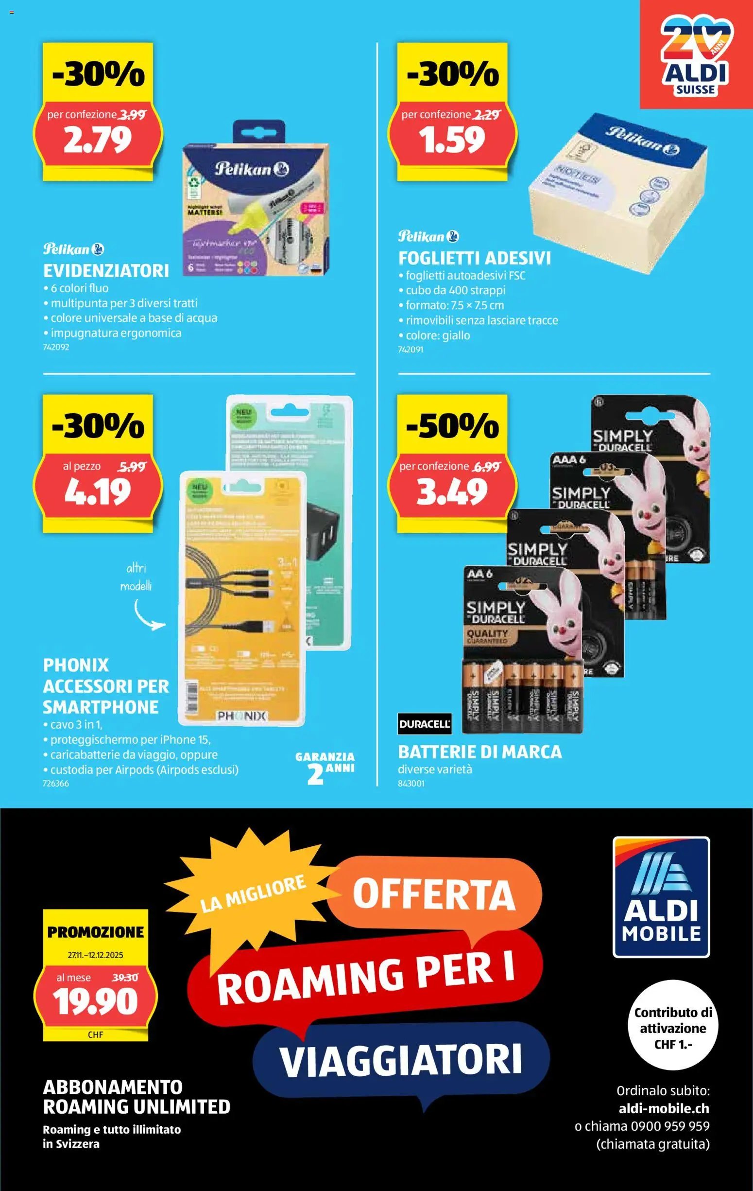 Aldi Aktionen IT (2025-11-27 - 2025-12-03)