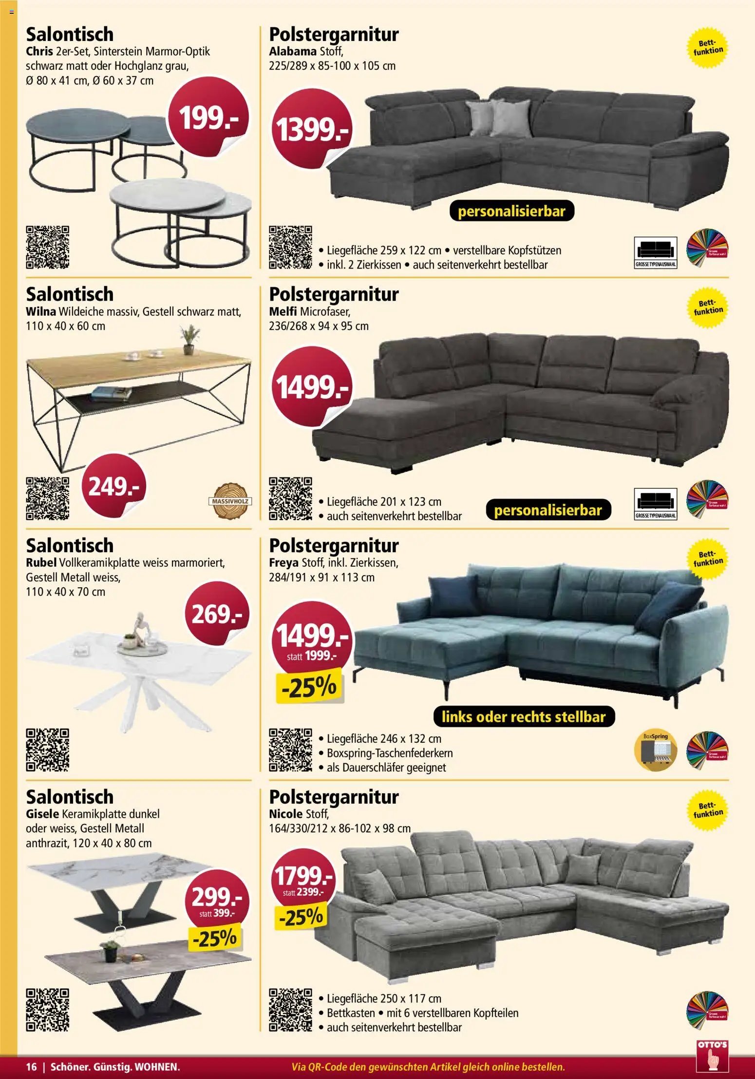 Otto's Aktionen Möbelflyer (2026-03-01 - 2026-04-30) | 16