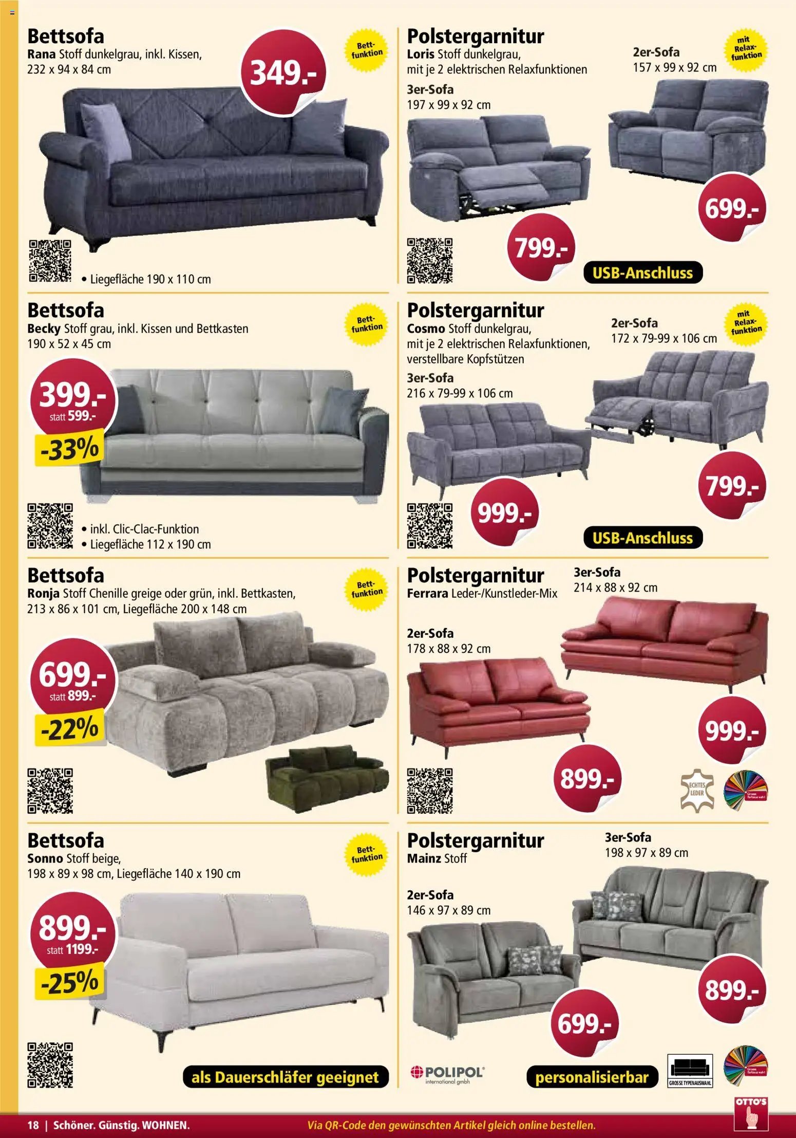 Otto's Aktionen Möbelflyer (2026-03-01 - 2026-04-30) | 18