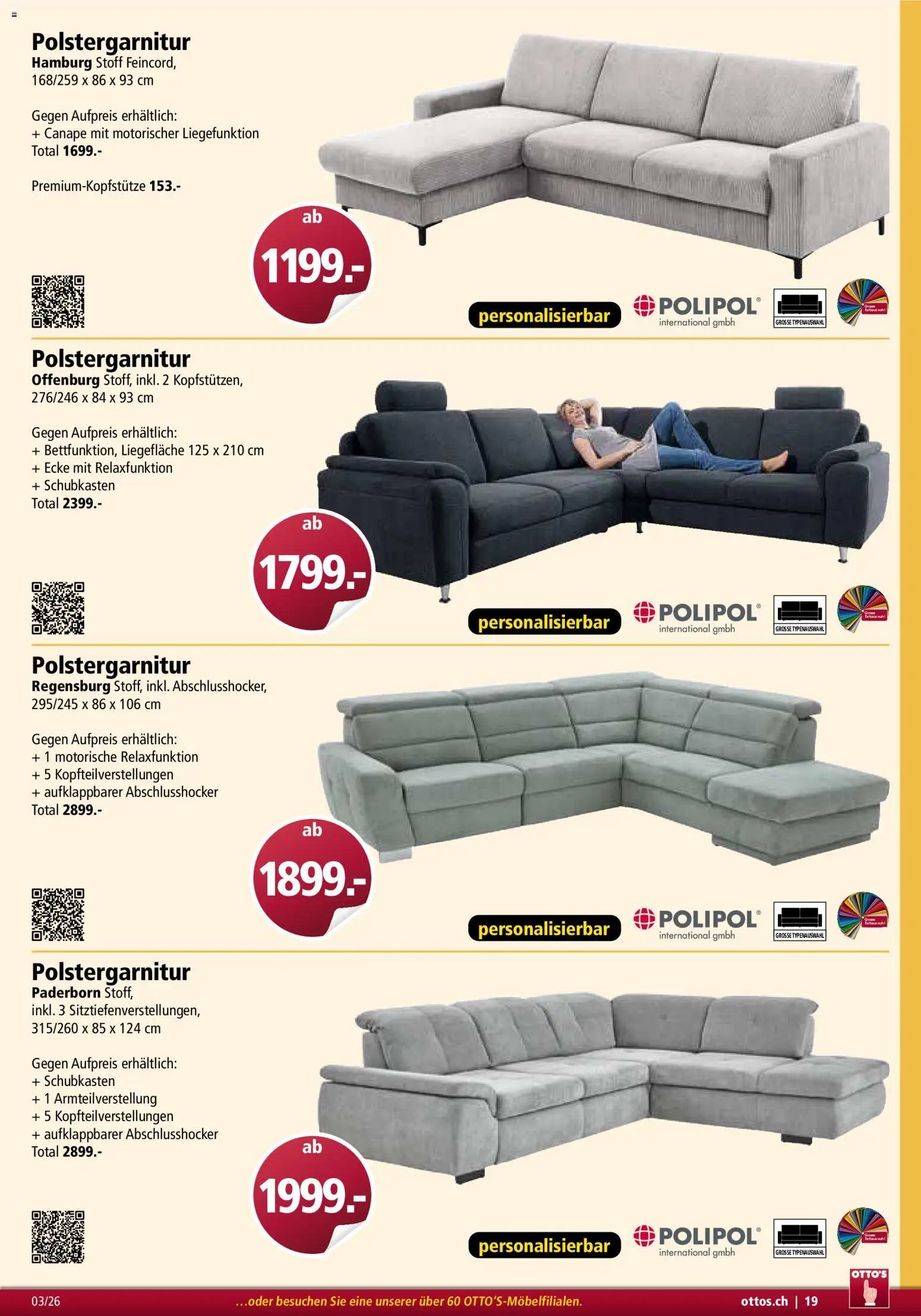 Otto's Aktionen Möbelflyer (2026-03-01 - 2026-04-30) | 19