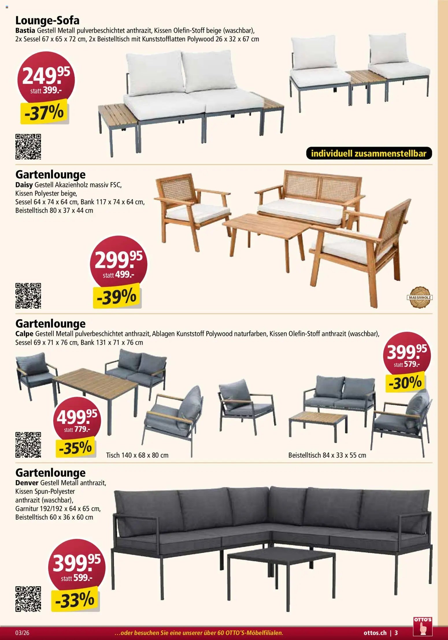 Otto's Aktionen Möbelflyer (2026-03-01 - 2026-04-30) | 3
