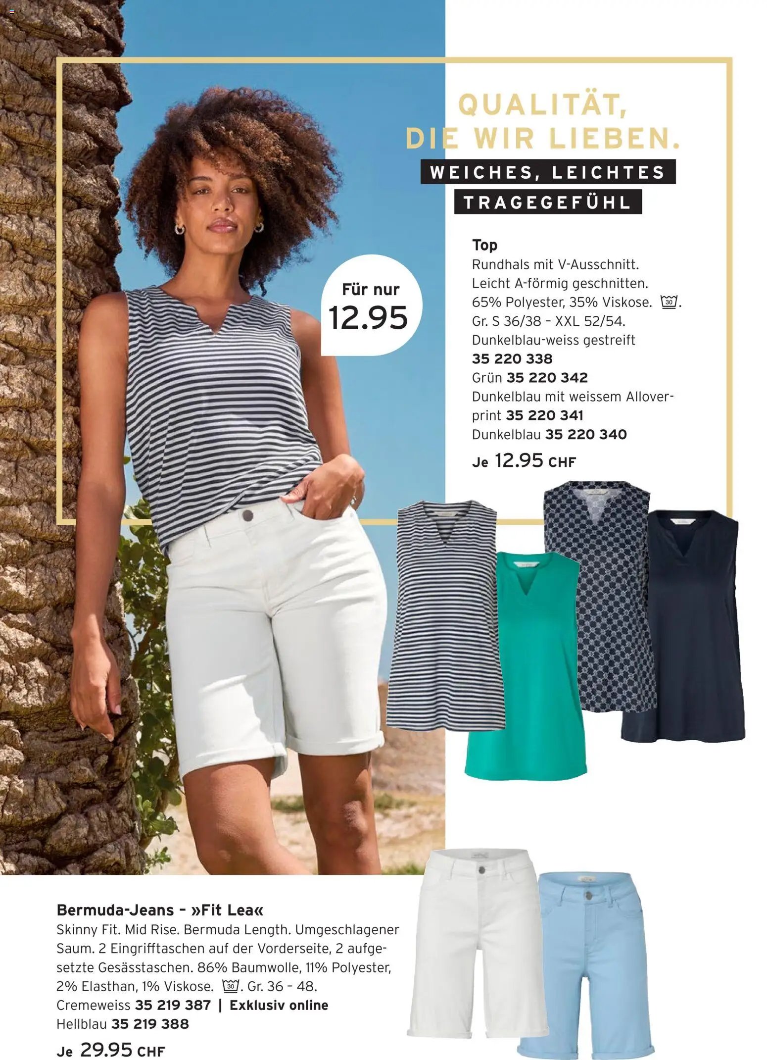 Tchibo aktionen Meeresluft & easy Looks