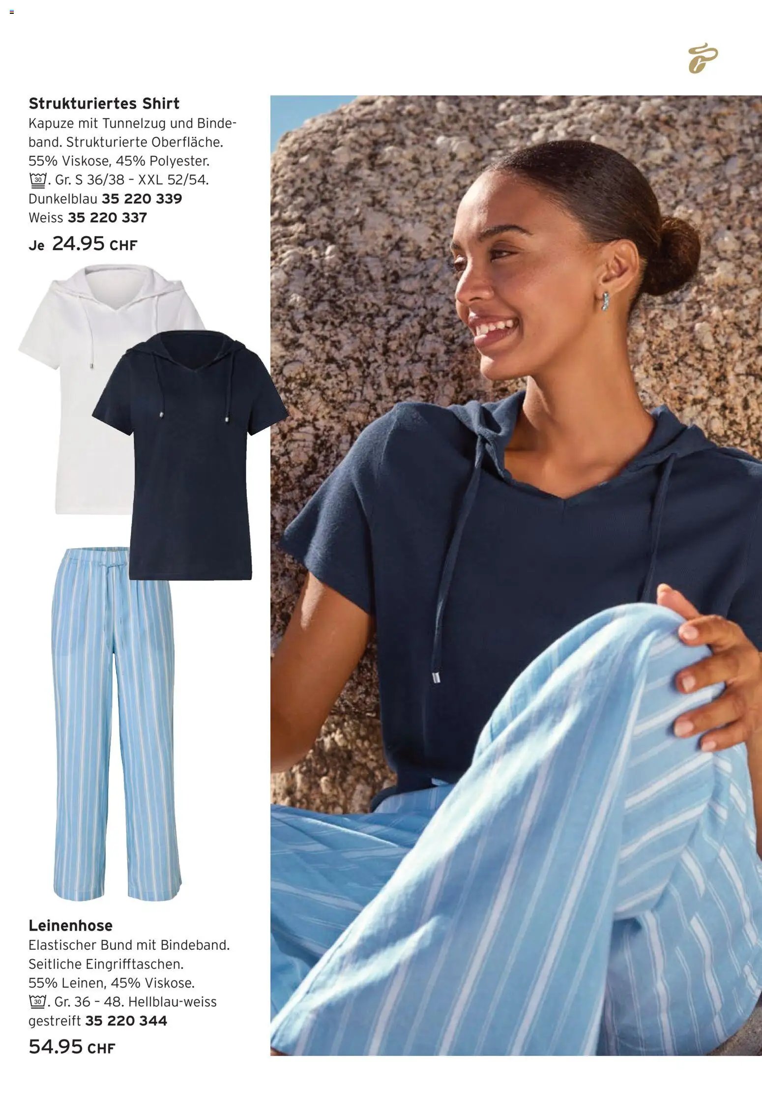 Tchibo aktionen Meeresluft & easy Looks