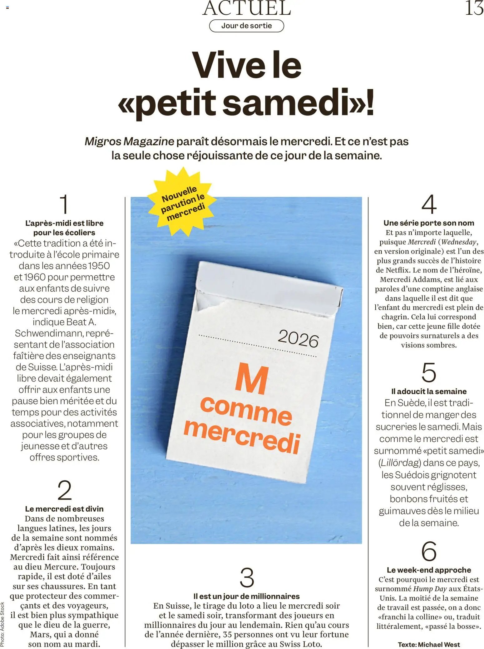 Migros Magazin FR (2026-02-04 - 2026-02-10)