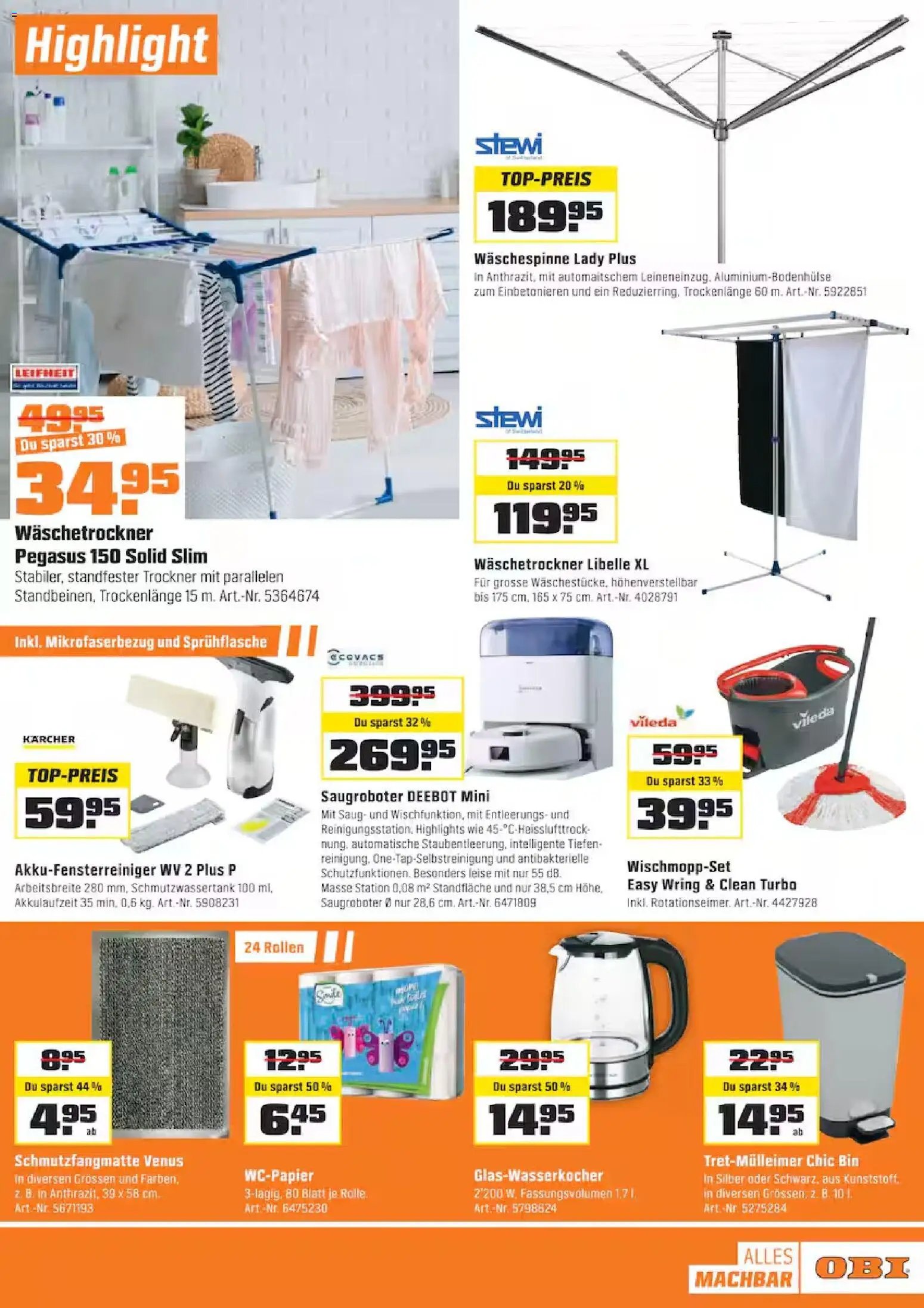 OBI Aktionen (2026-02-02 - 2026-02-14)