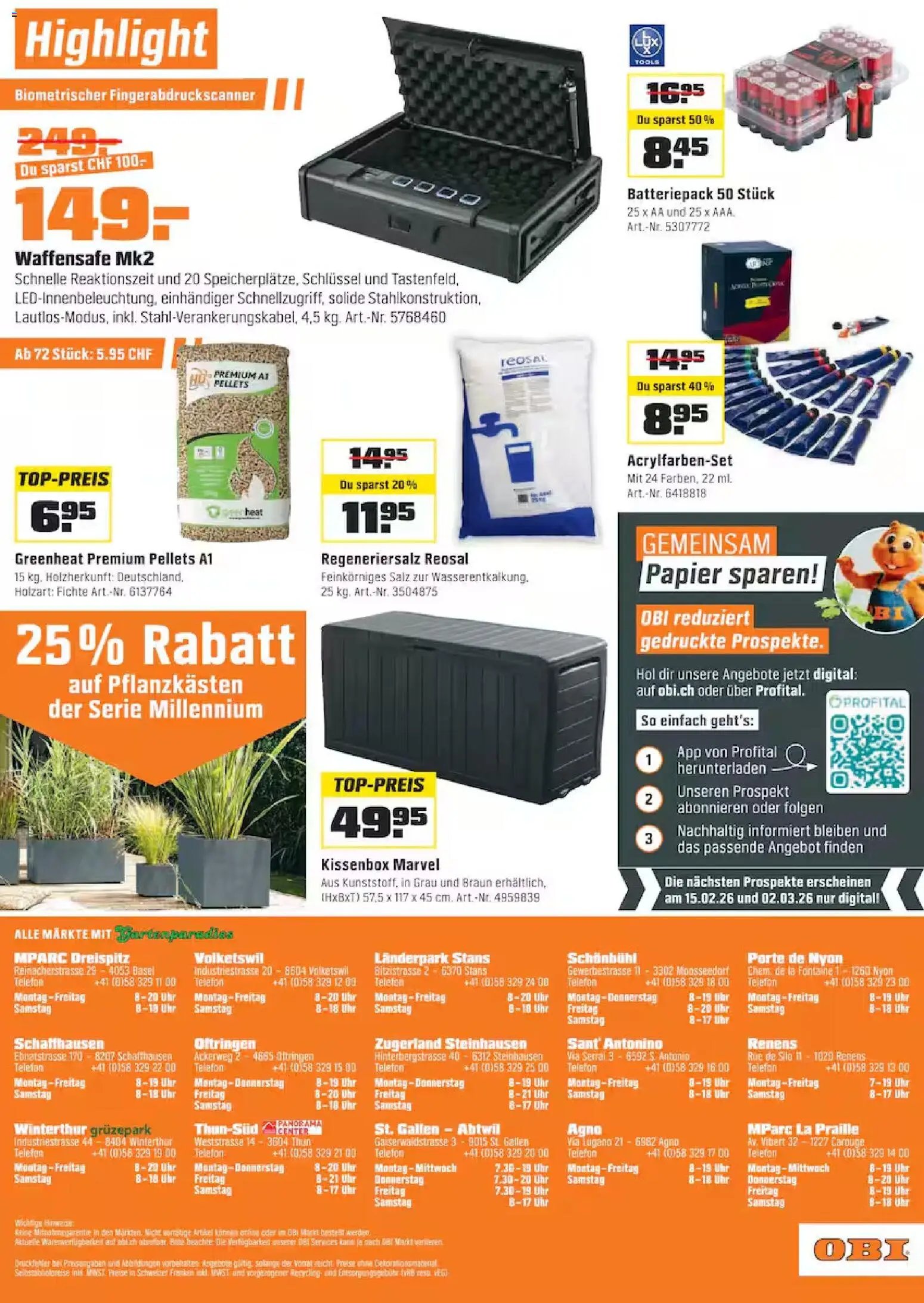OBI Aktionen (2026-02-02 - 2026-02-14)