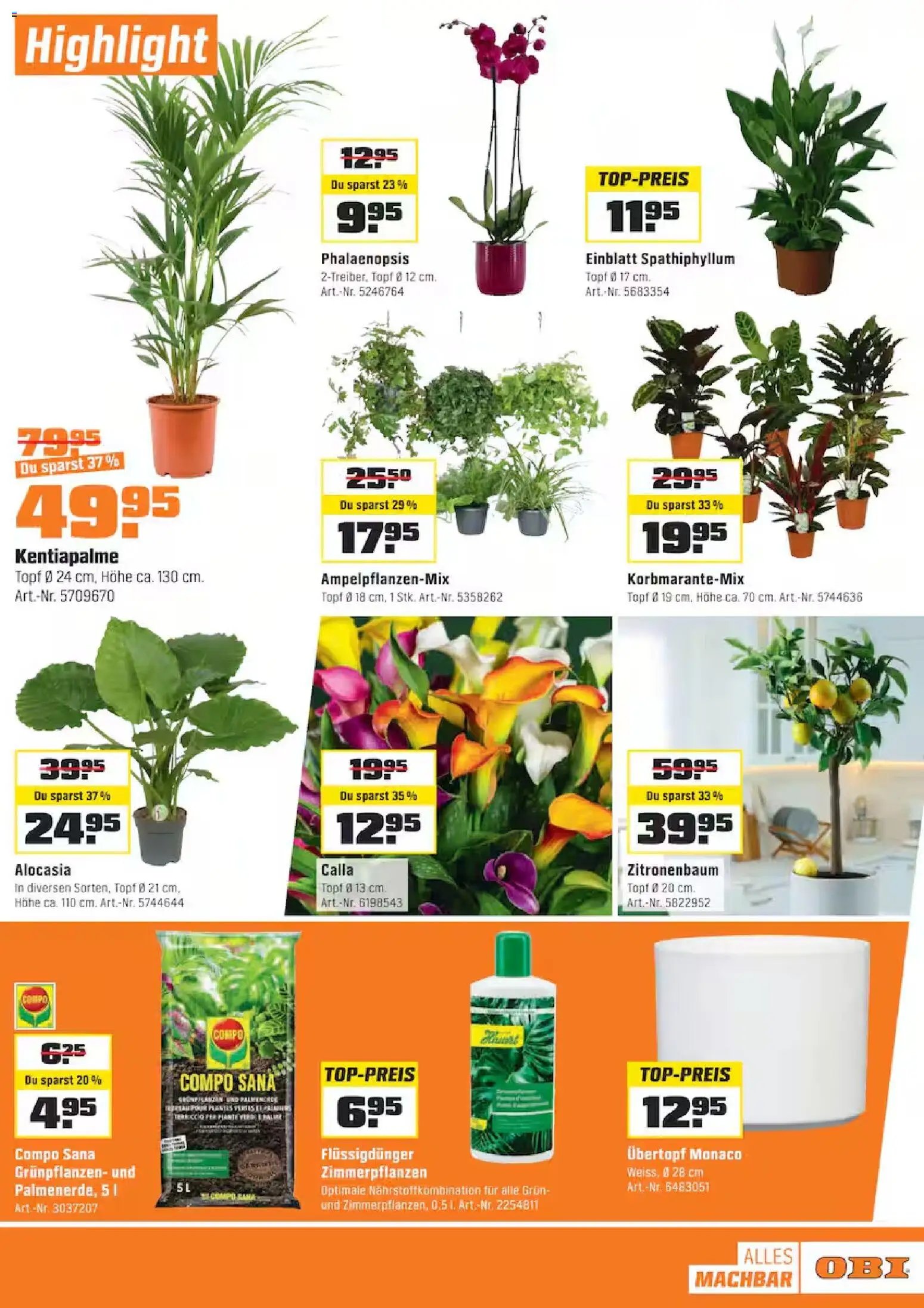 OBI Aktionen (2026-02-02 - 2026-02-14)