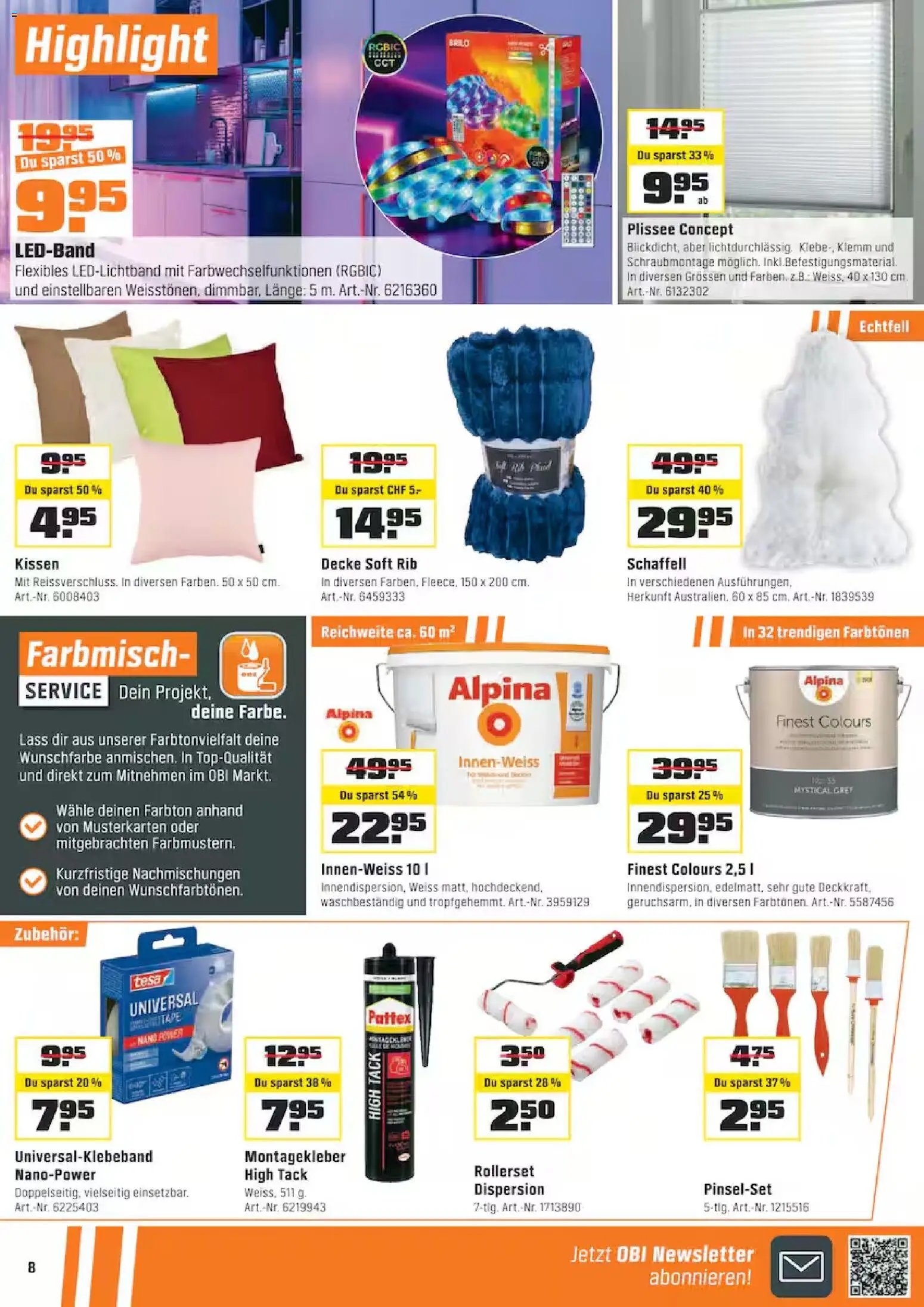 OBI Aktionen (2026-02-02 - 2026-02-14)
