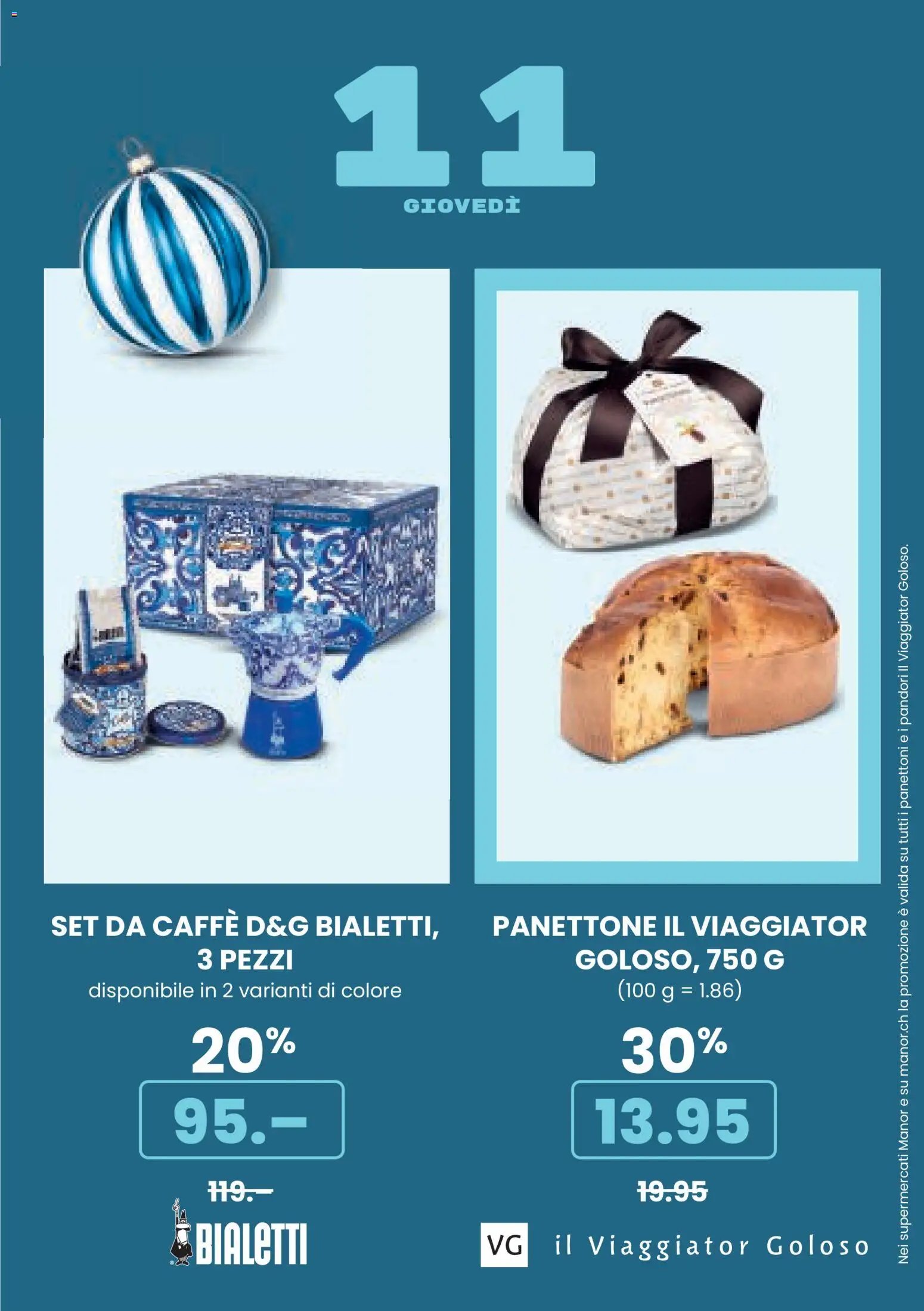 Manor Aktionen Calendario dell'Avvento (2025-12-01 - 2025-12-24) | 13