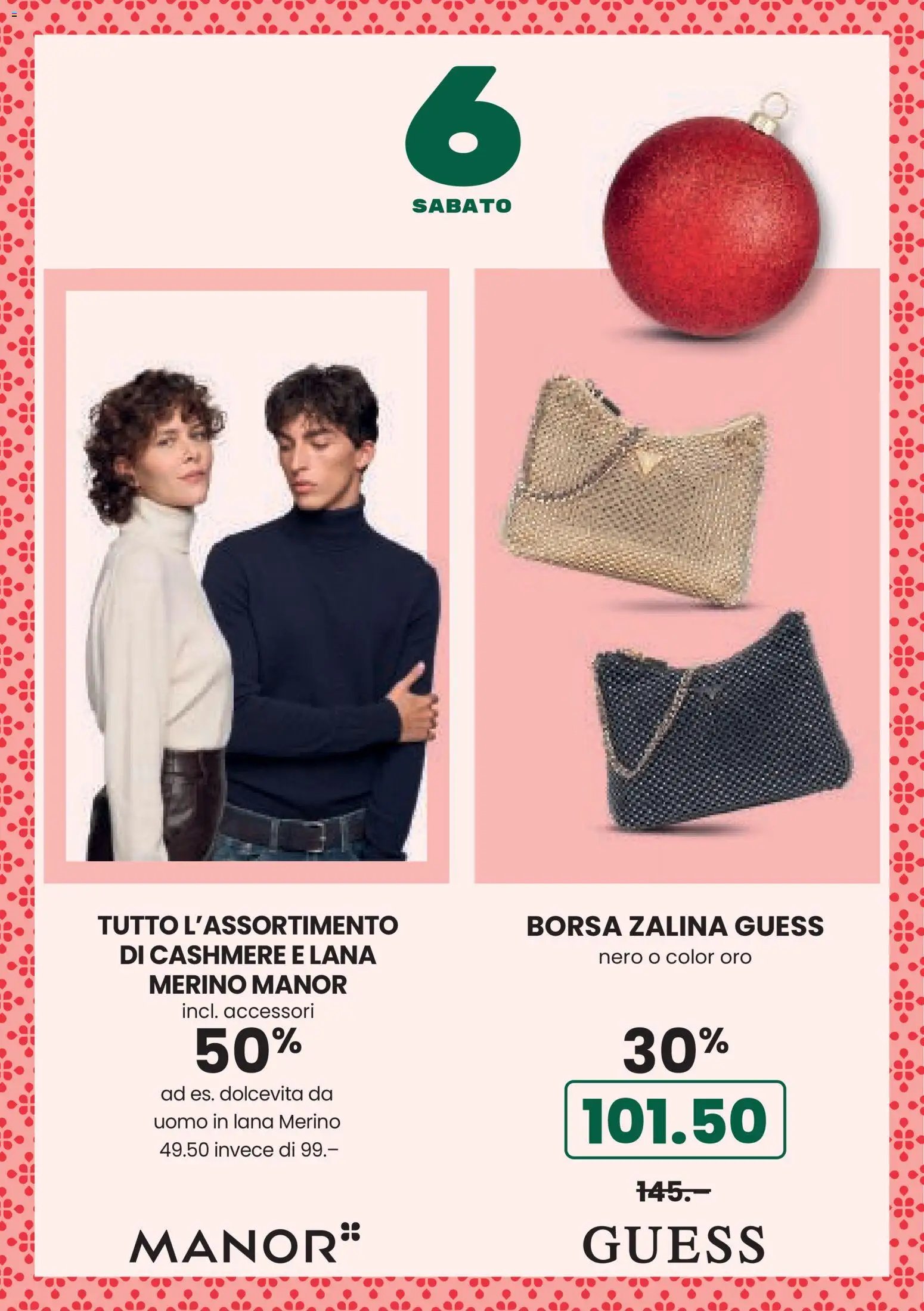 Manor Aktionen Calendario dell'Avvento (2025-12-01 - 2025-12-24) | 8