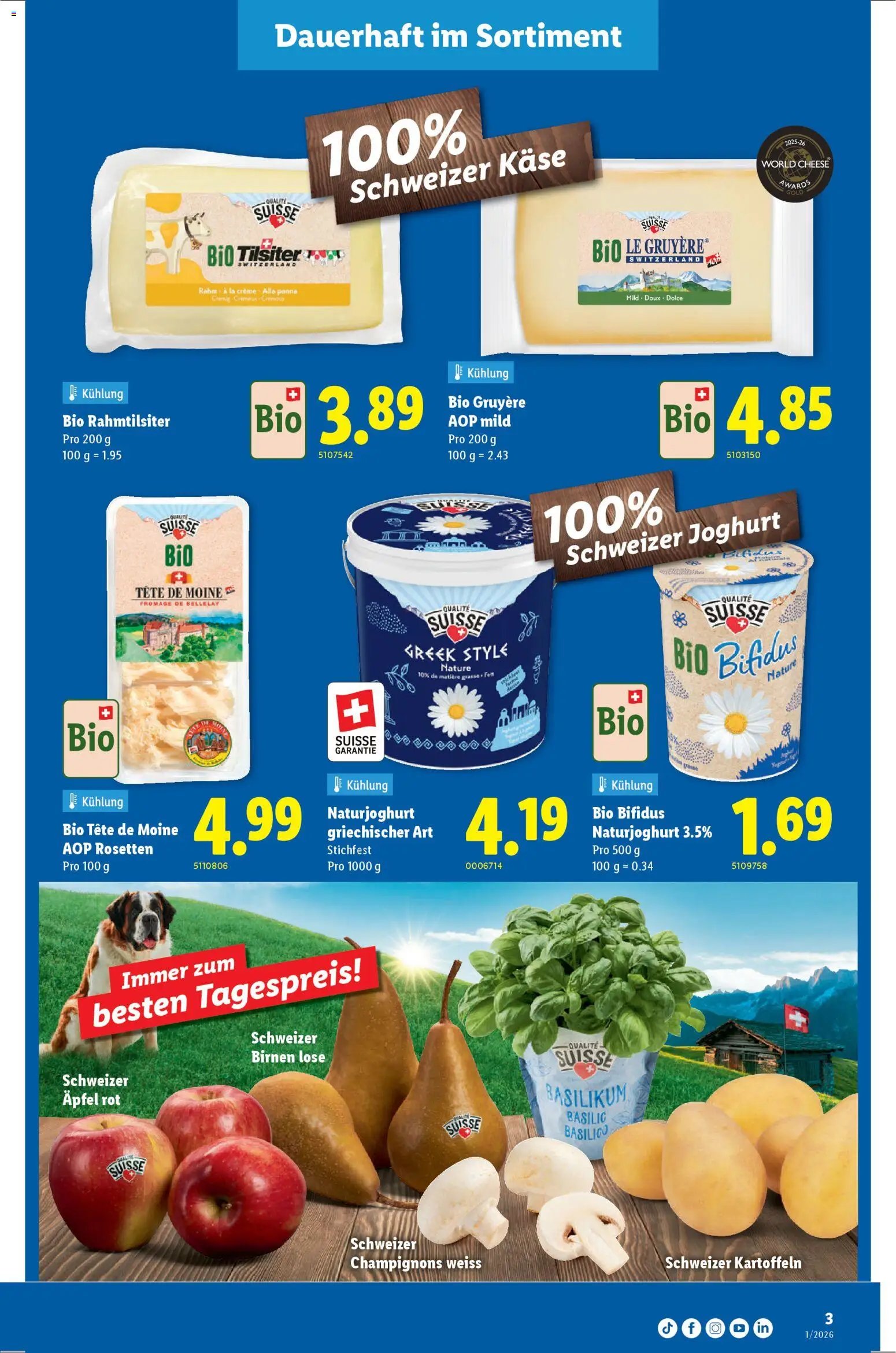 Lidl Aktionen Qualité Suisse (2025-12-31 - 2026-01-07) | 3