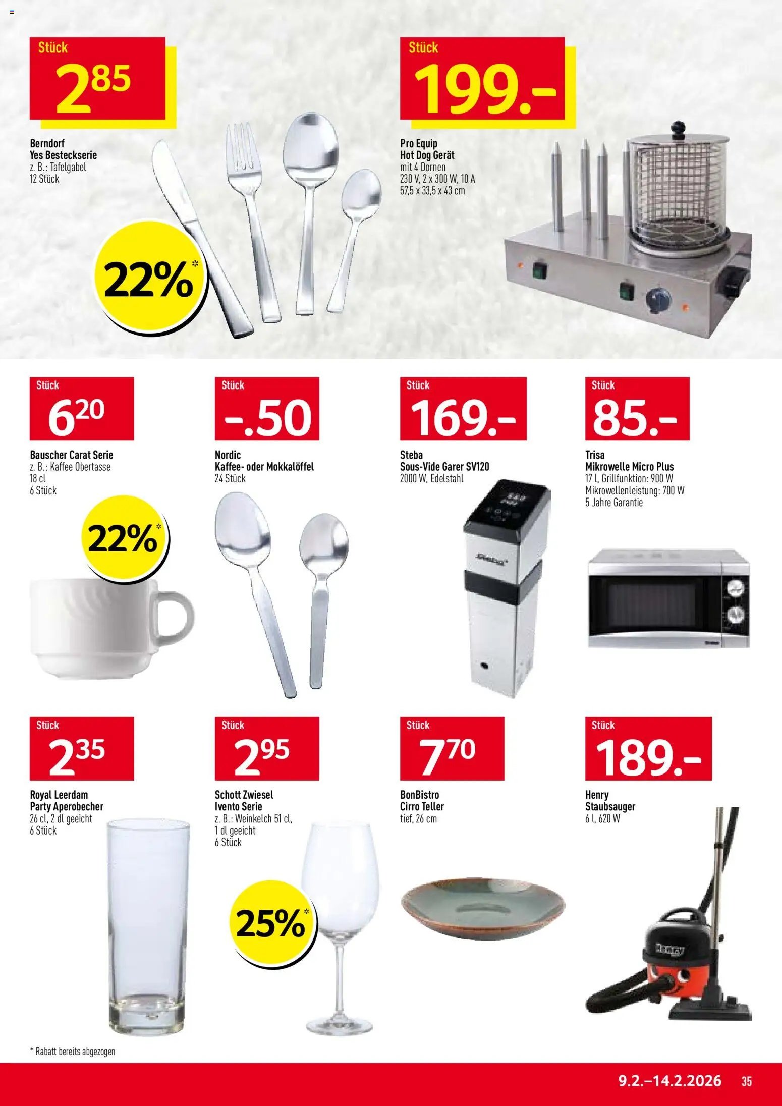 Prodega Aktionen (2026-02-09 - 2026-02-14)