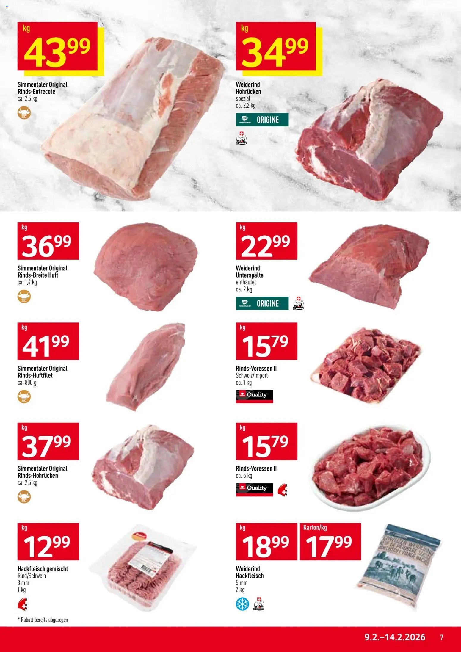 Prodega Aktionen (2026-02-09 - 2026-02-14)