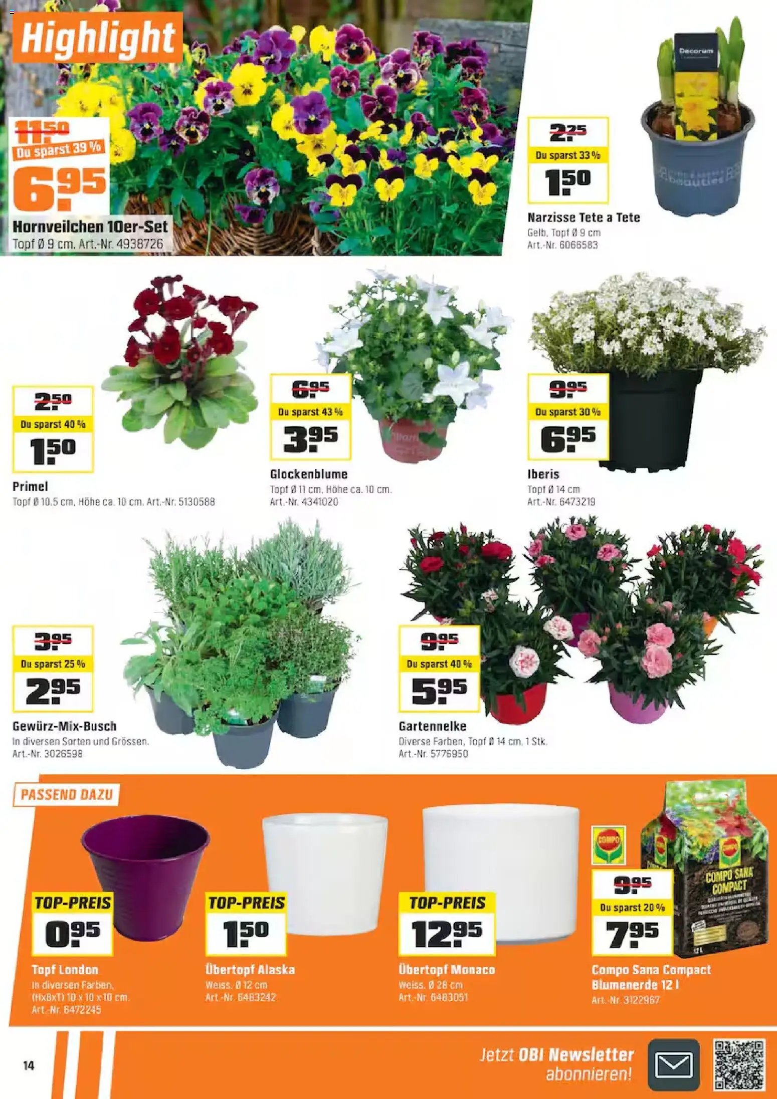 OBI Aktionen (2026-02-16 - 2026-02-28) | 14