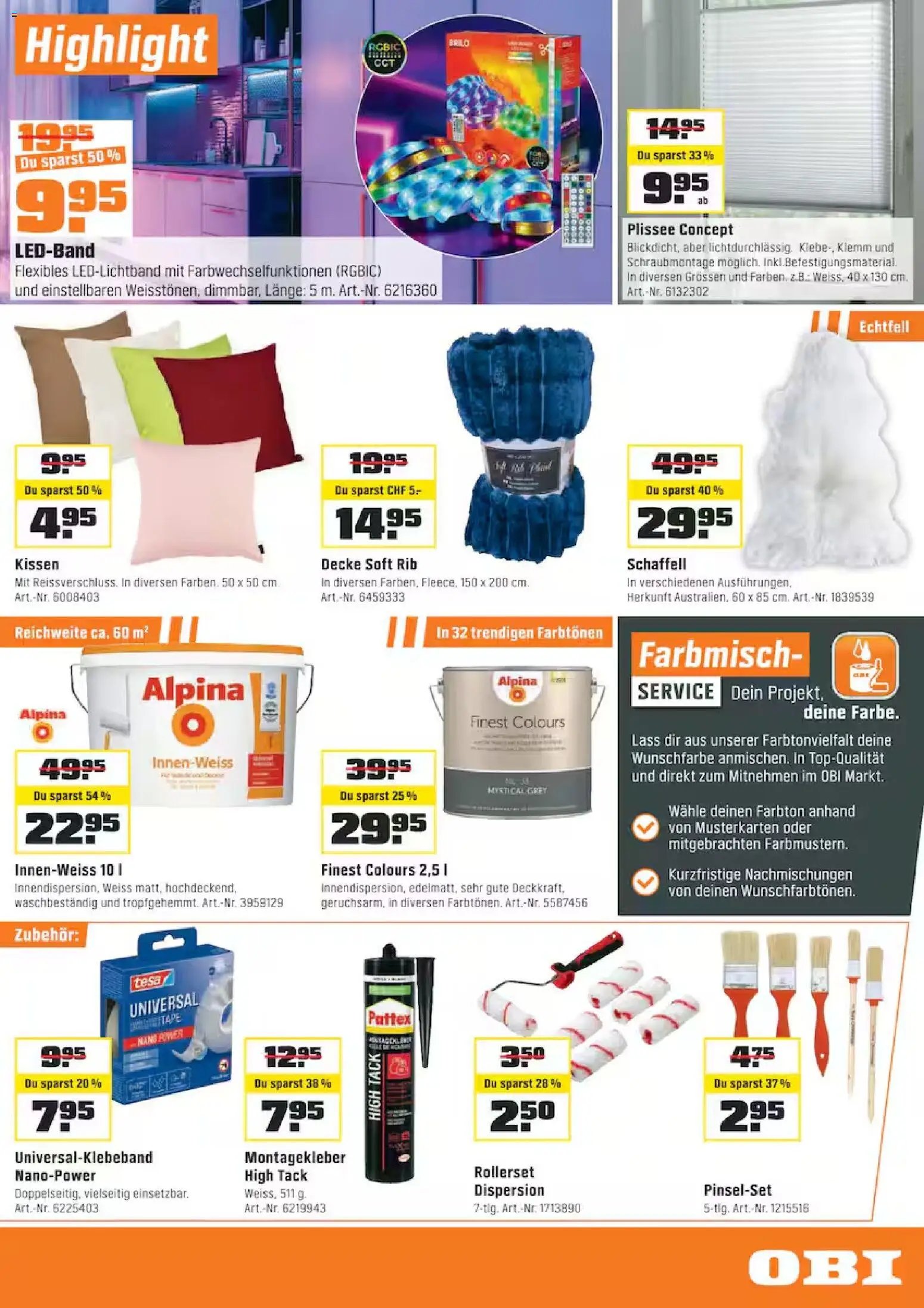 OBI Aktionen (2026-02-16 - 2026-02-28) | 5