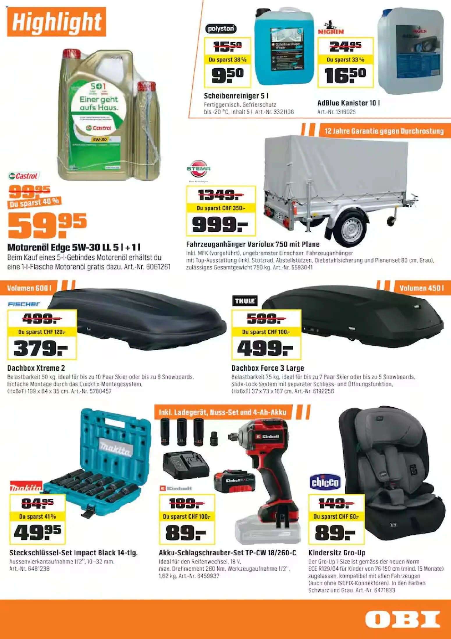 OBI Aktionen (2026-02-16 - 2026-02-28) | 7