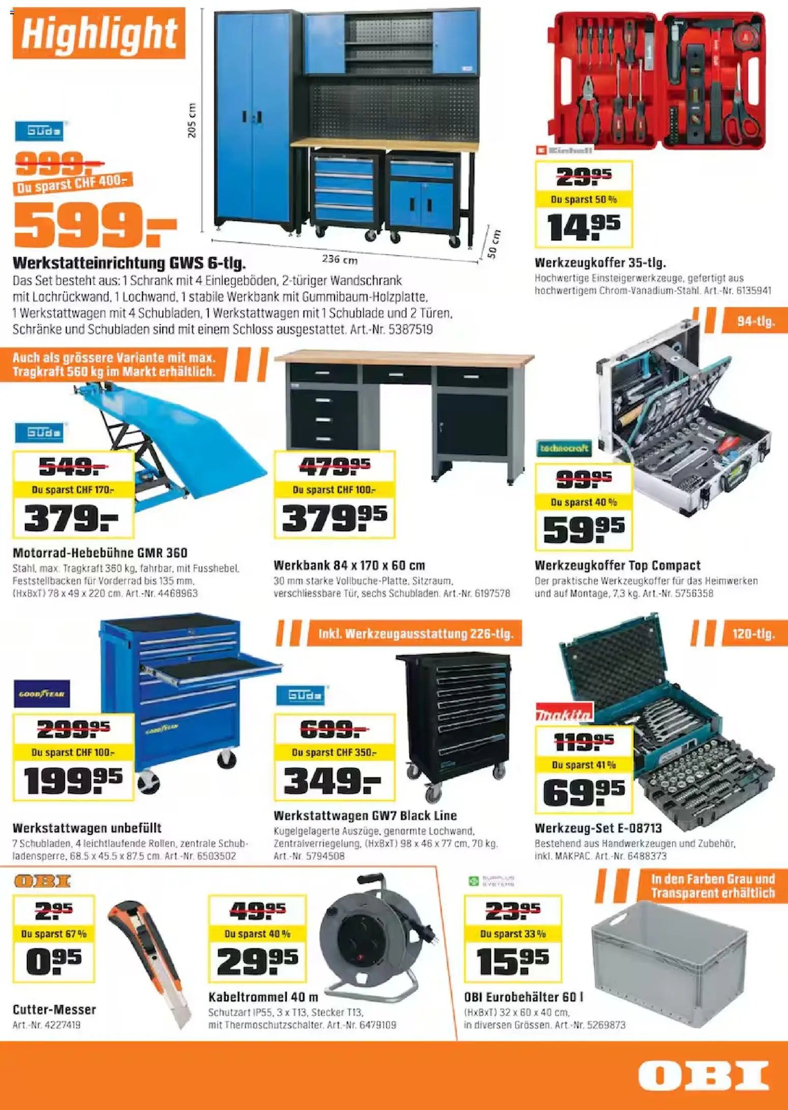 OBI Aktionen (2026-02-16 - 2026-02-28) | 9