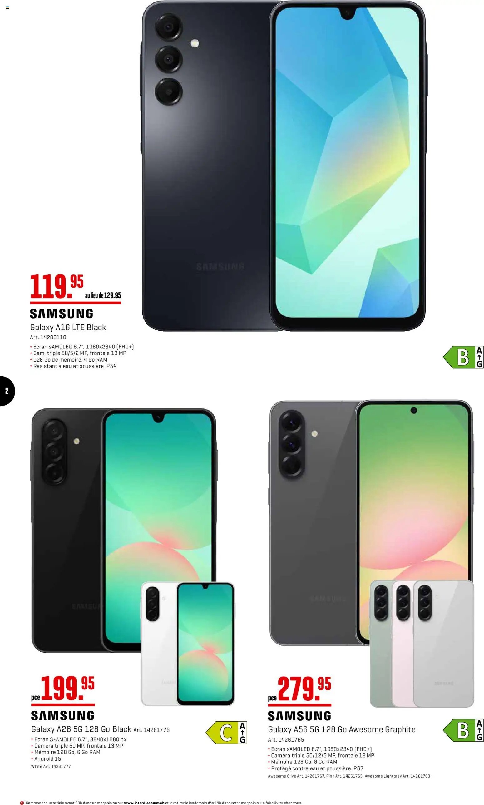 Interdiscount Aktionen Mobile FR (2025-12-08 - 2025-12-21)